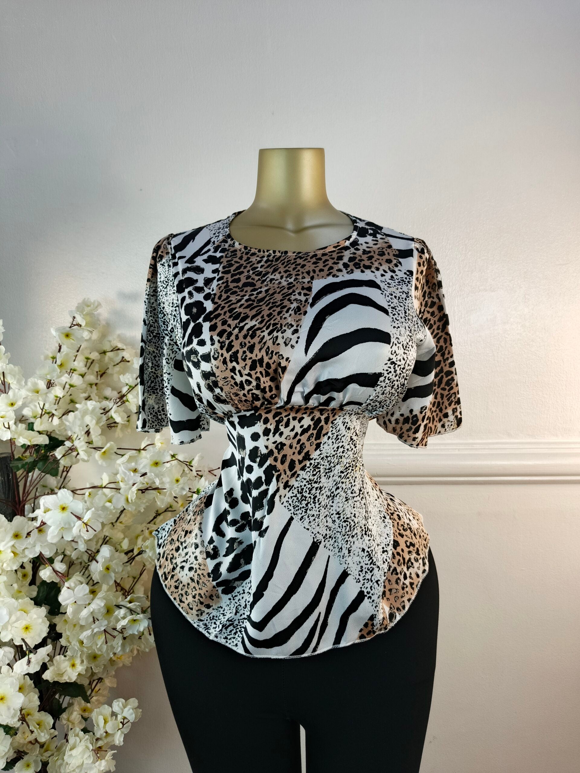 TOP UK SIZE 12 [BROWN] image 0