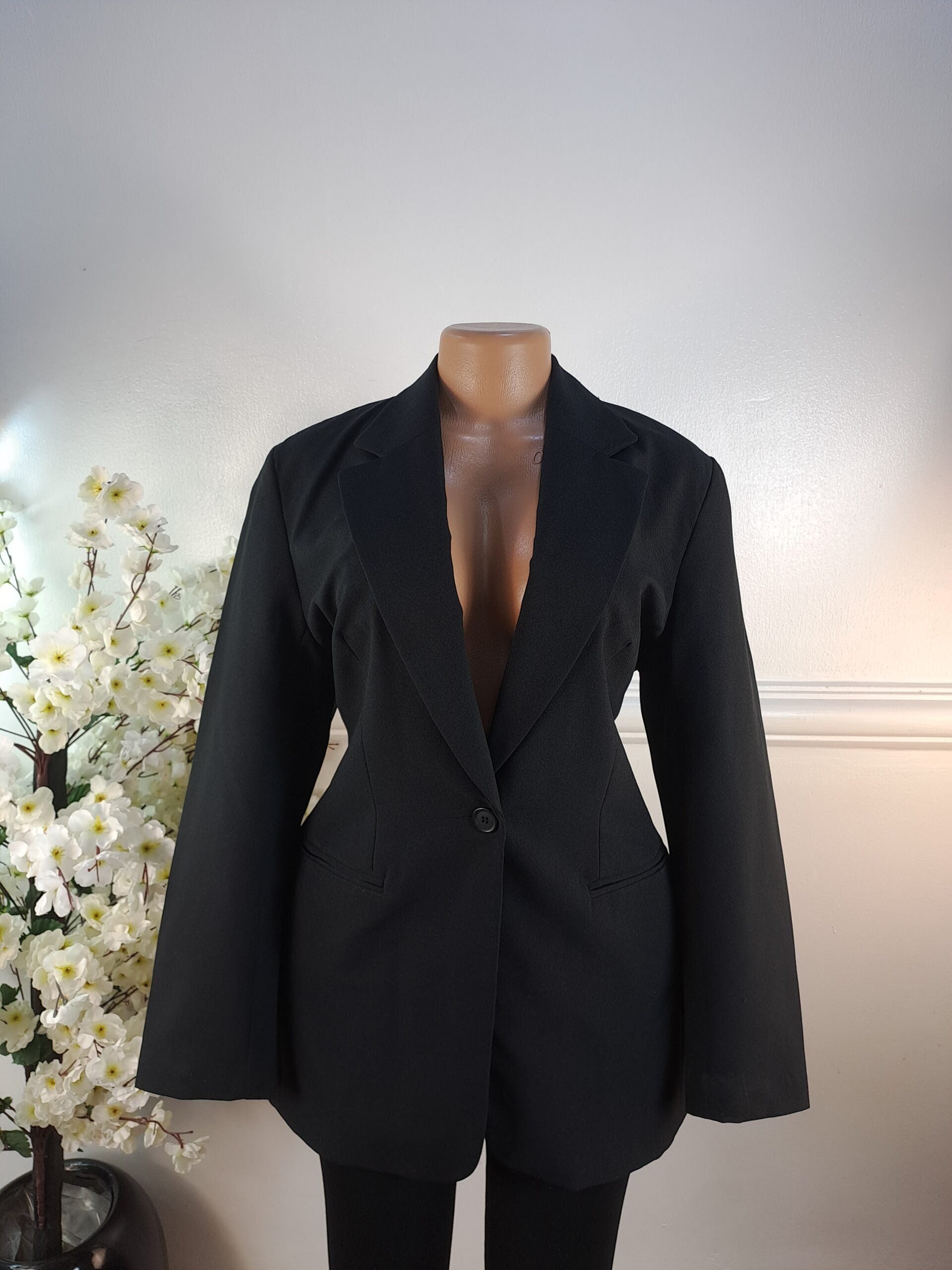 SIMPLY CLASSIC UK SIZE 12 [LENGTH 31 INCHES, BLACK] image 0