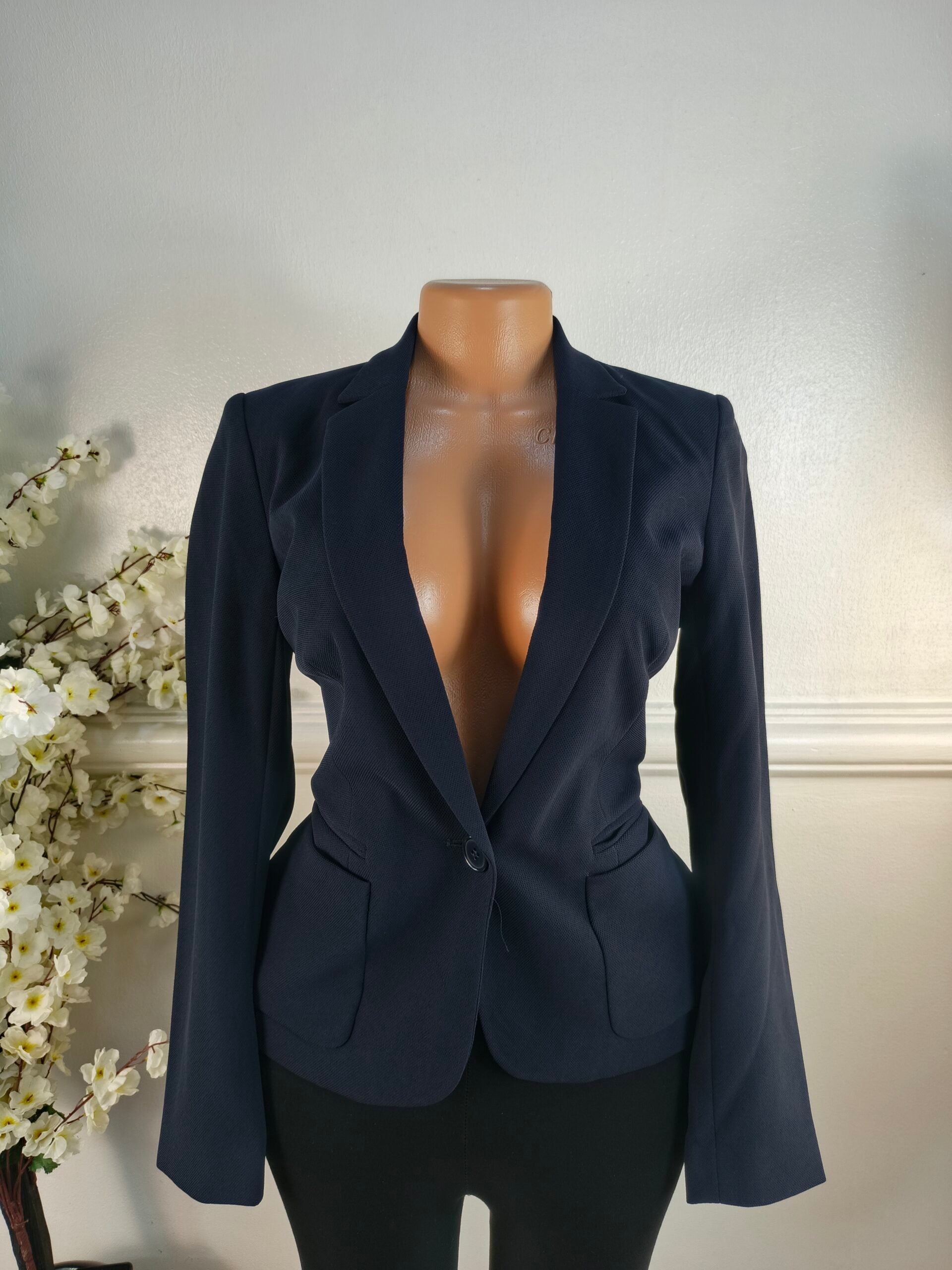 WAREHOUSE UK SIZE 10 [LENGHT 24 INCHES, NAVY BLUE] image 0
