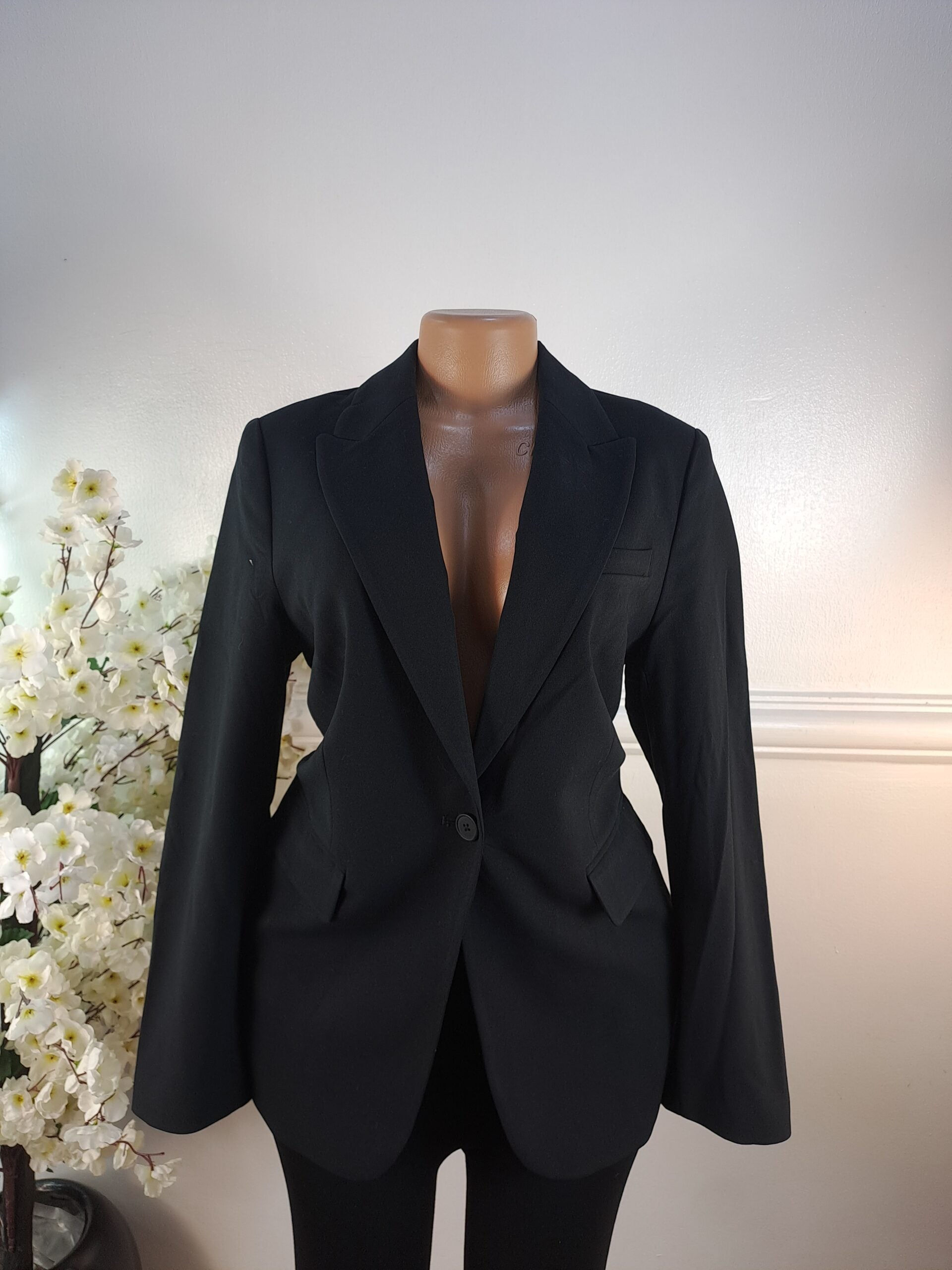 M&amp;S COLLECTION UK SIZE 10 [LENGTH 30 INCHES, BLACK] image 0