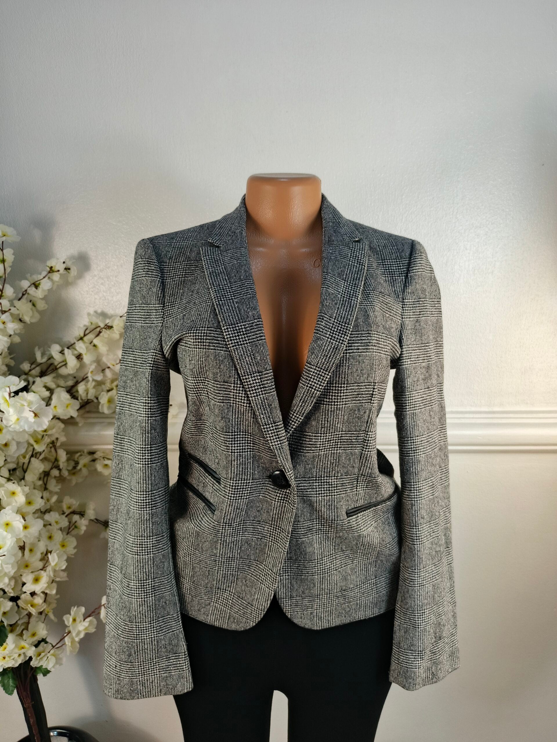 ZARA UK SIZE 8 [LENGHT 24 INCHES, ASH] image 0