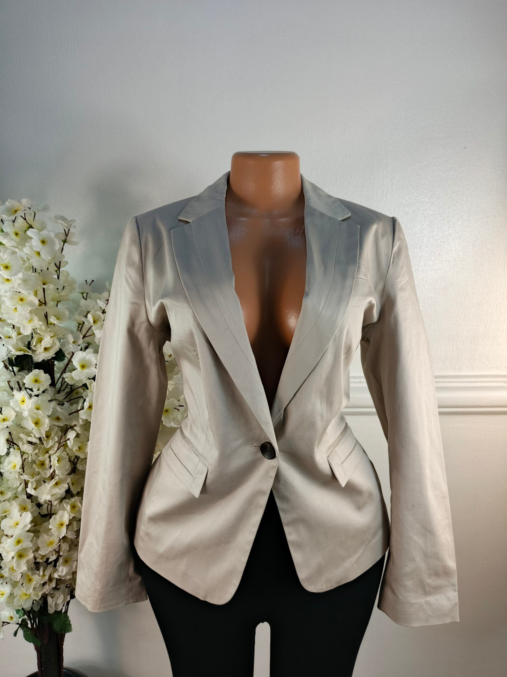 DUNNES UK SIZE 12 [LENGTH 25 INCHES, COTTON BROWN] image 0