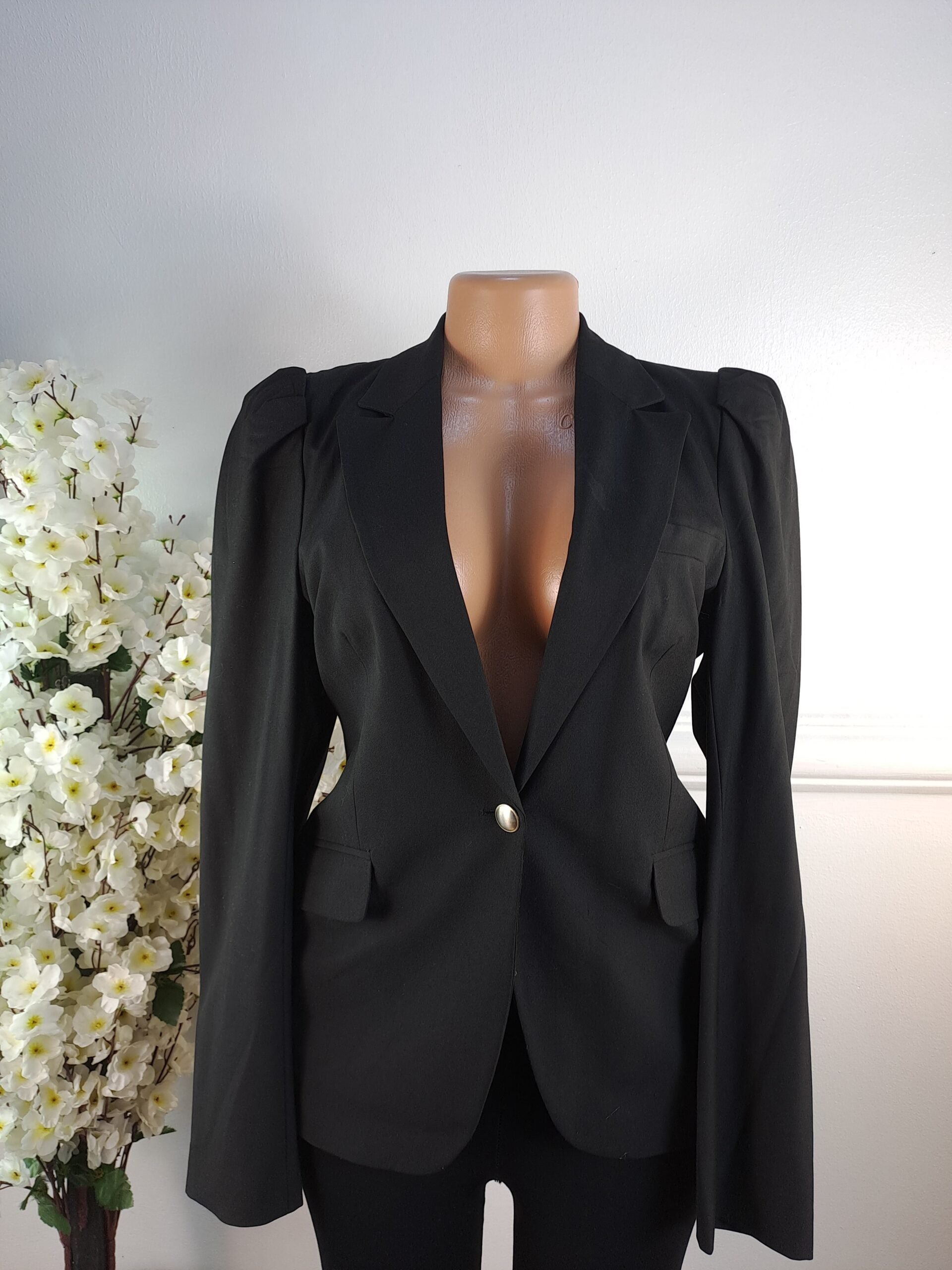 ZARA WOMAN UK SIZE 10 [LENGTH 27 INCHES, BLACK] image 0
