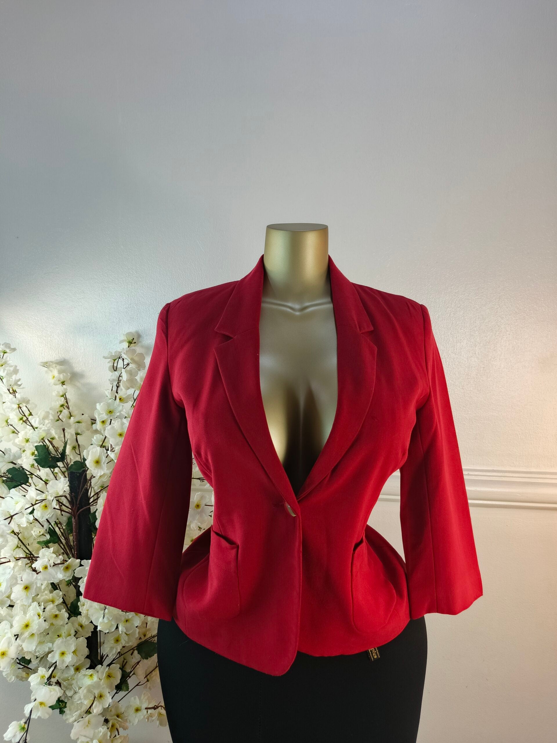 NEW LOOK UK SIZE 10 [LENGTH 24 INCHES, RED] image 0