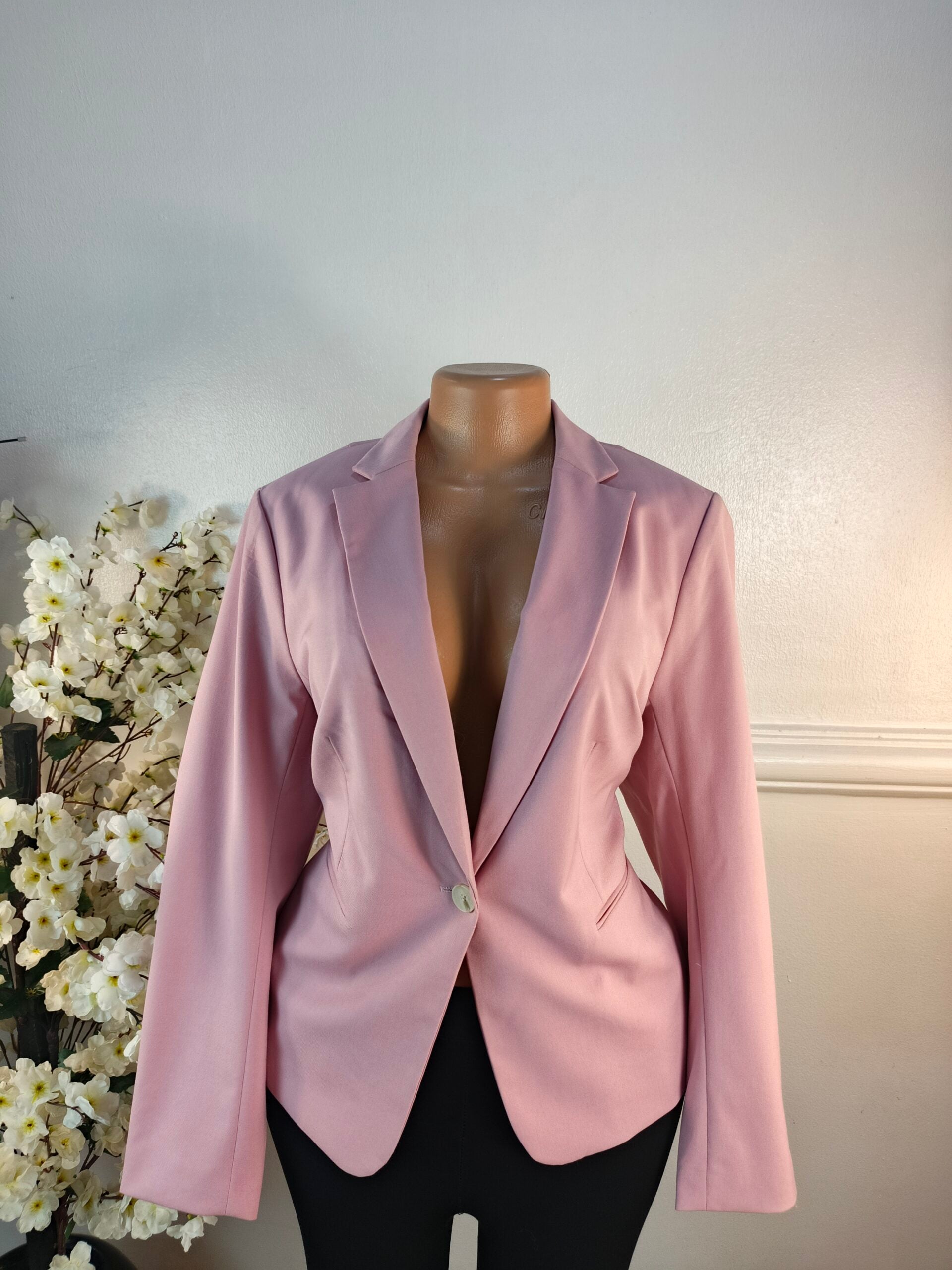 H&amp;M UK SIZE 14 [LENGTH 26 INCHES, PEACH] image 0