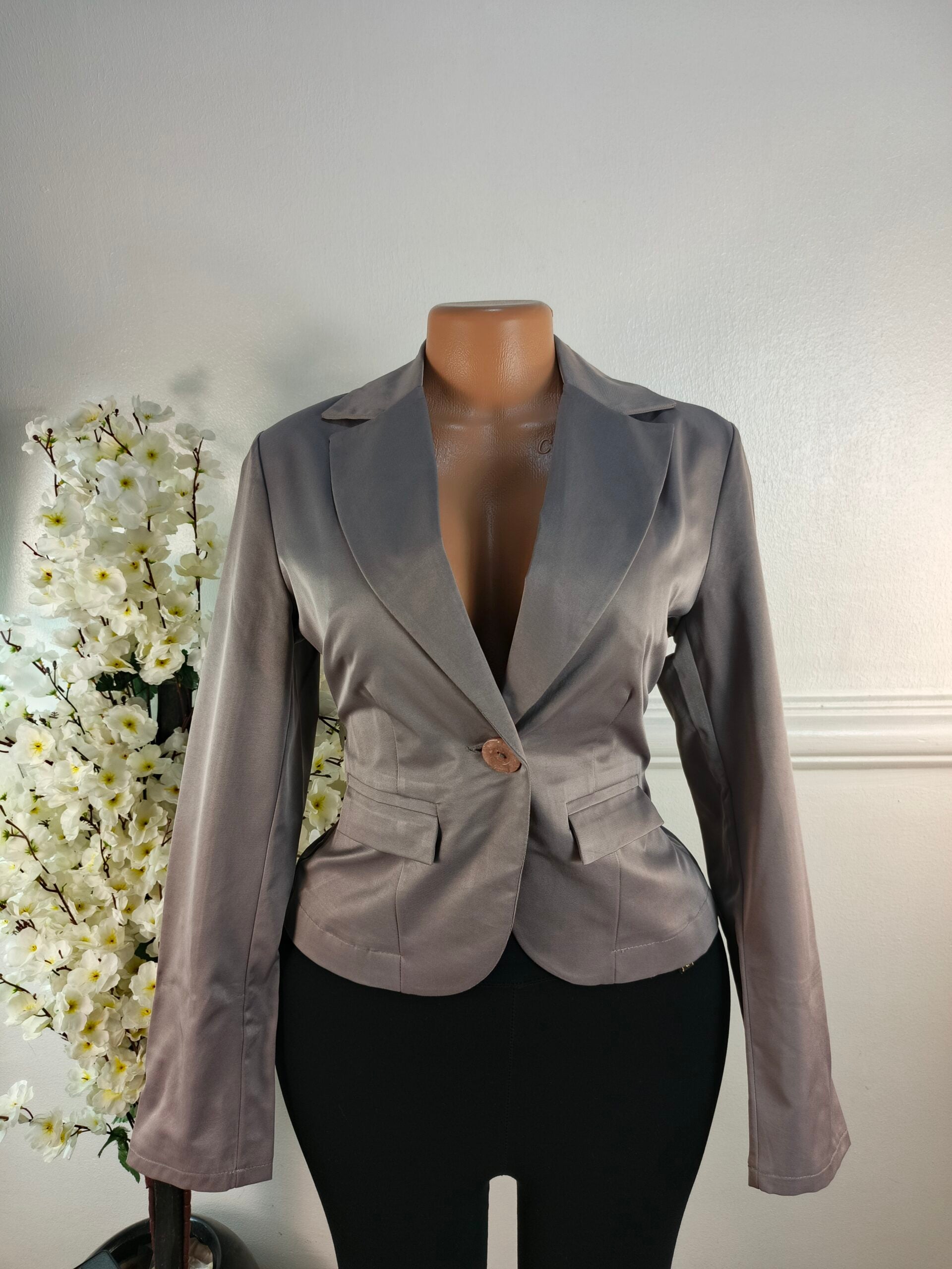 DAM-MIEL UK SIZE 8 [LENGTH 22 INCHES, GREY] image 0
