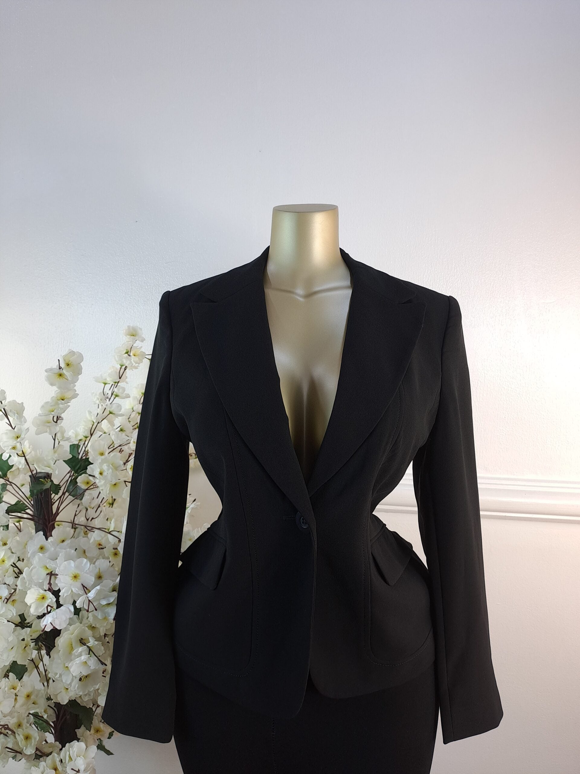MARK &amp; SPENCER UK SIZE 12 [LENGTH 25 INCHES, BLACK] image 0