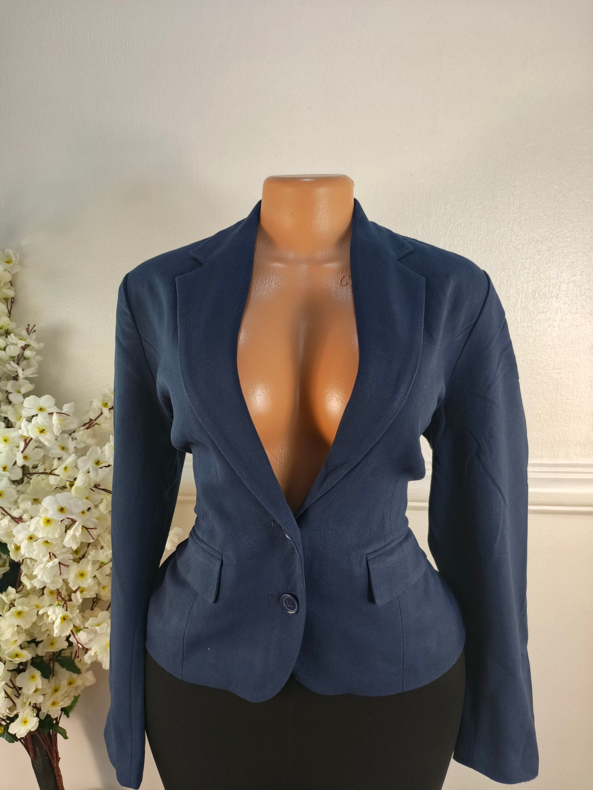 M&amp;S COLLECTION UK SIZE 12 [LENGHT 21 INCHES, NAVY BLUE] image 0