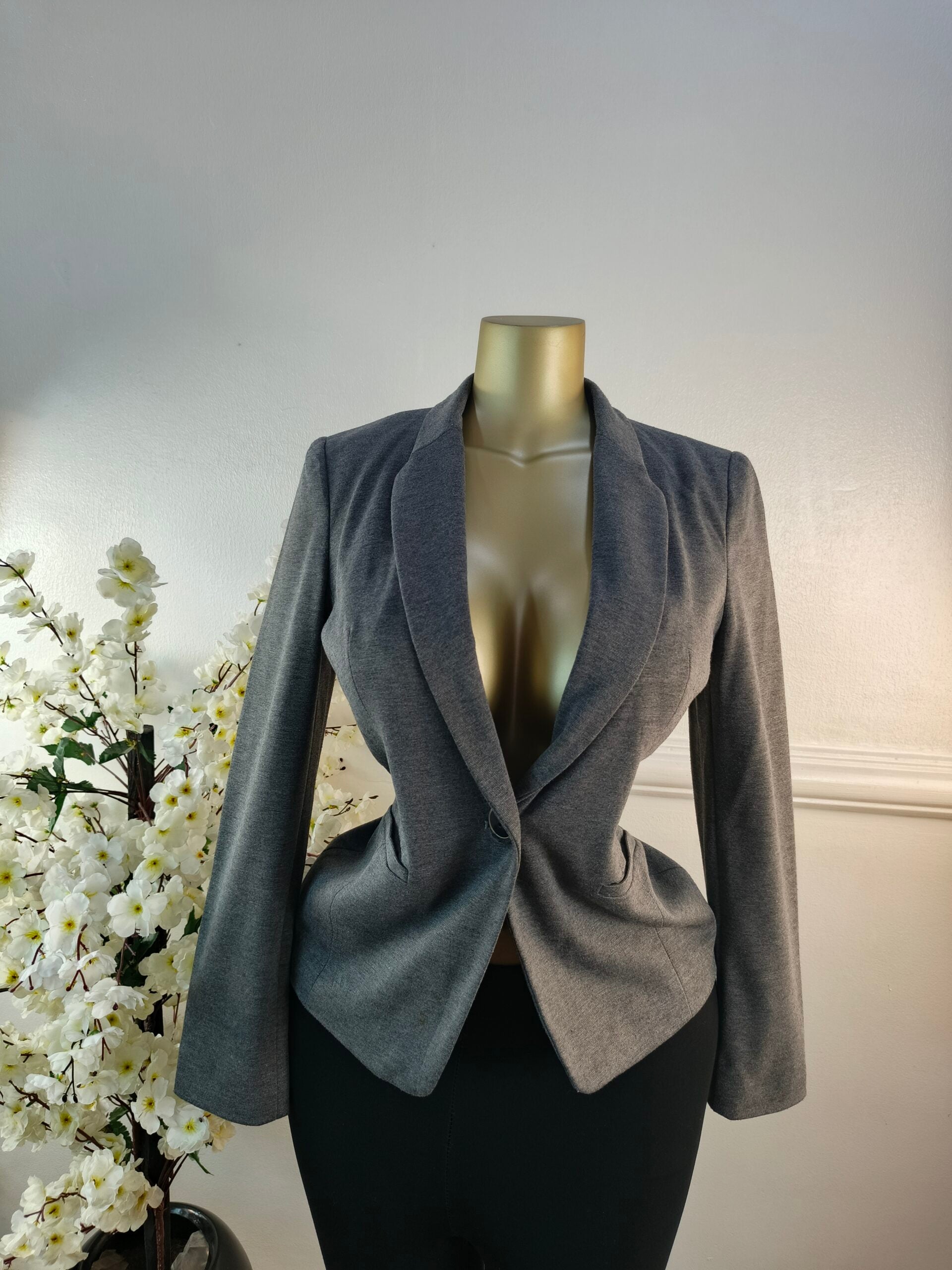 TU WOMAN UK SIZE 8 [LENGTH 25 INCHES, GREY] image 0