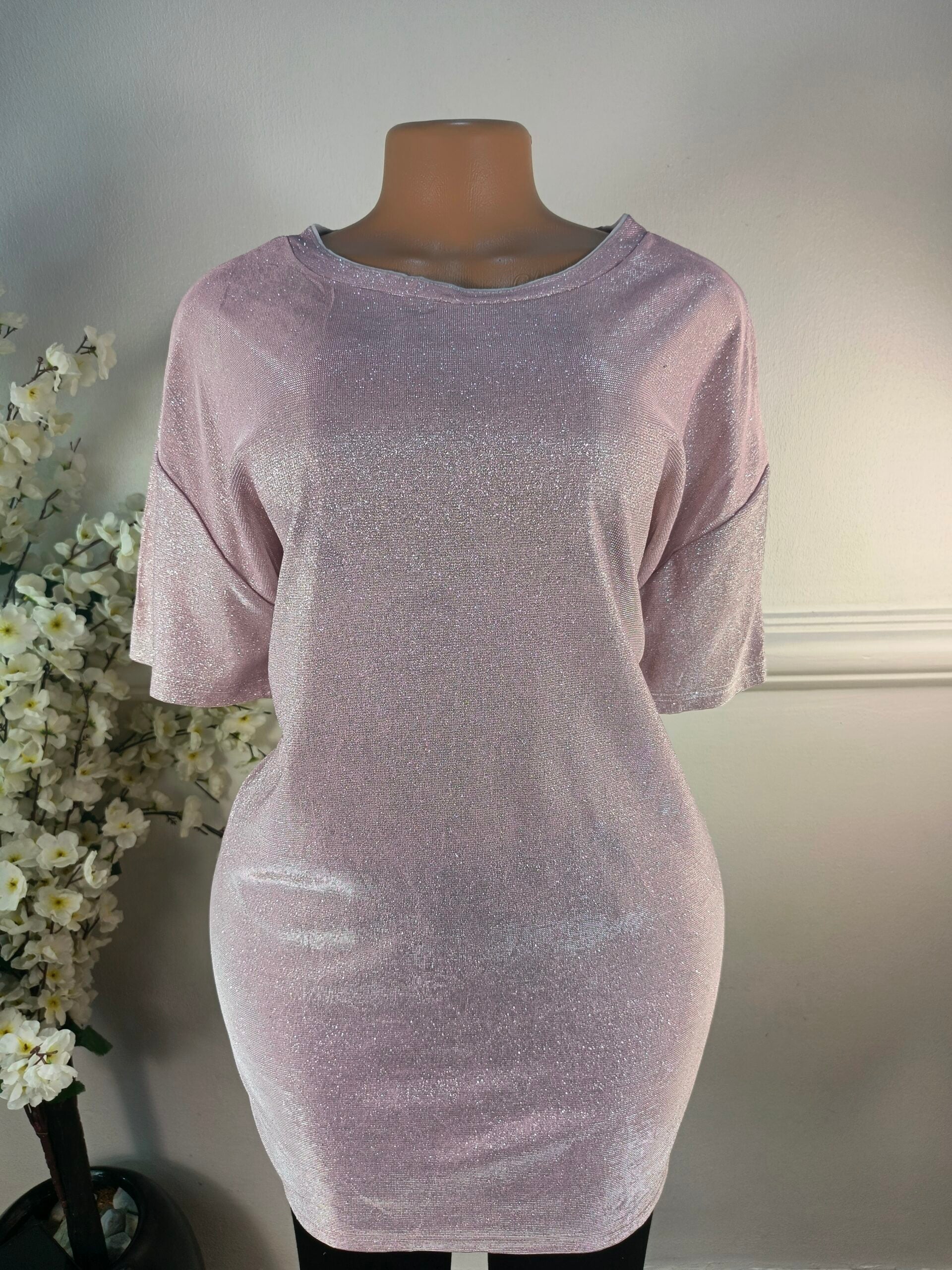 SHEIN CURVE UK SIZE 14 [BABY PINK] image 0