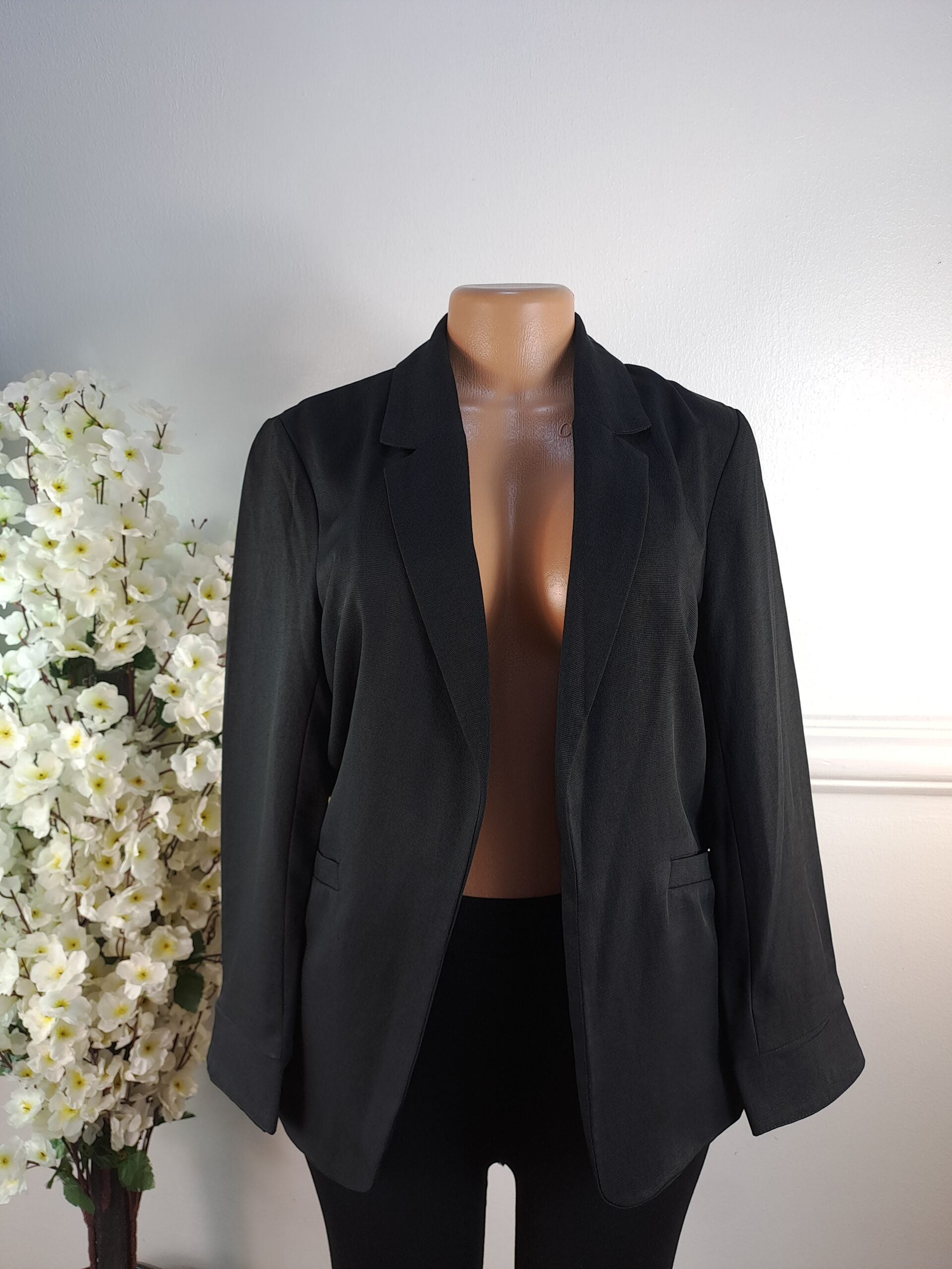 OASIS UK SIZE 10 [LENGTH 28 INCHES, BLACK] image 0