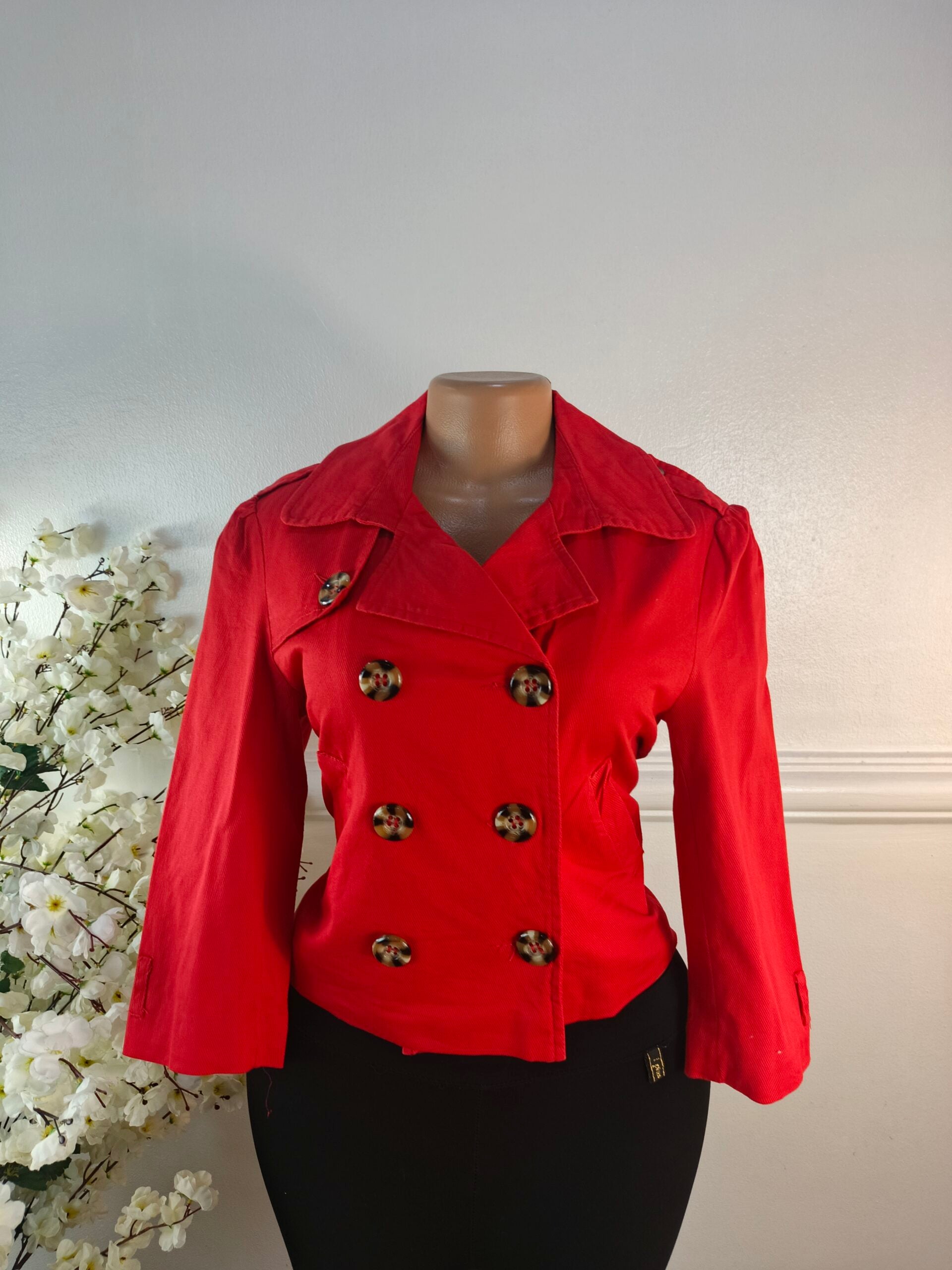 ATMOSPHERE UK SIZE 10 [LENGTH 21 INCHES, RED] image 0