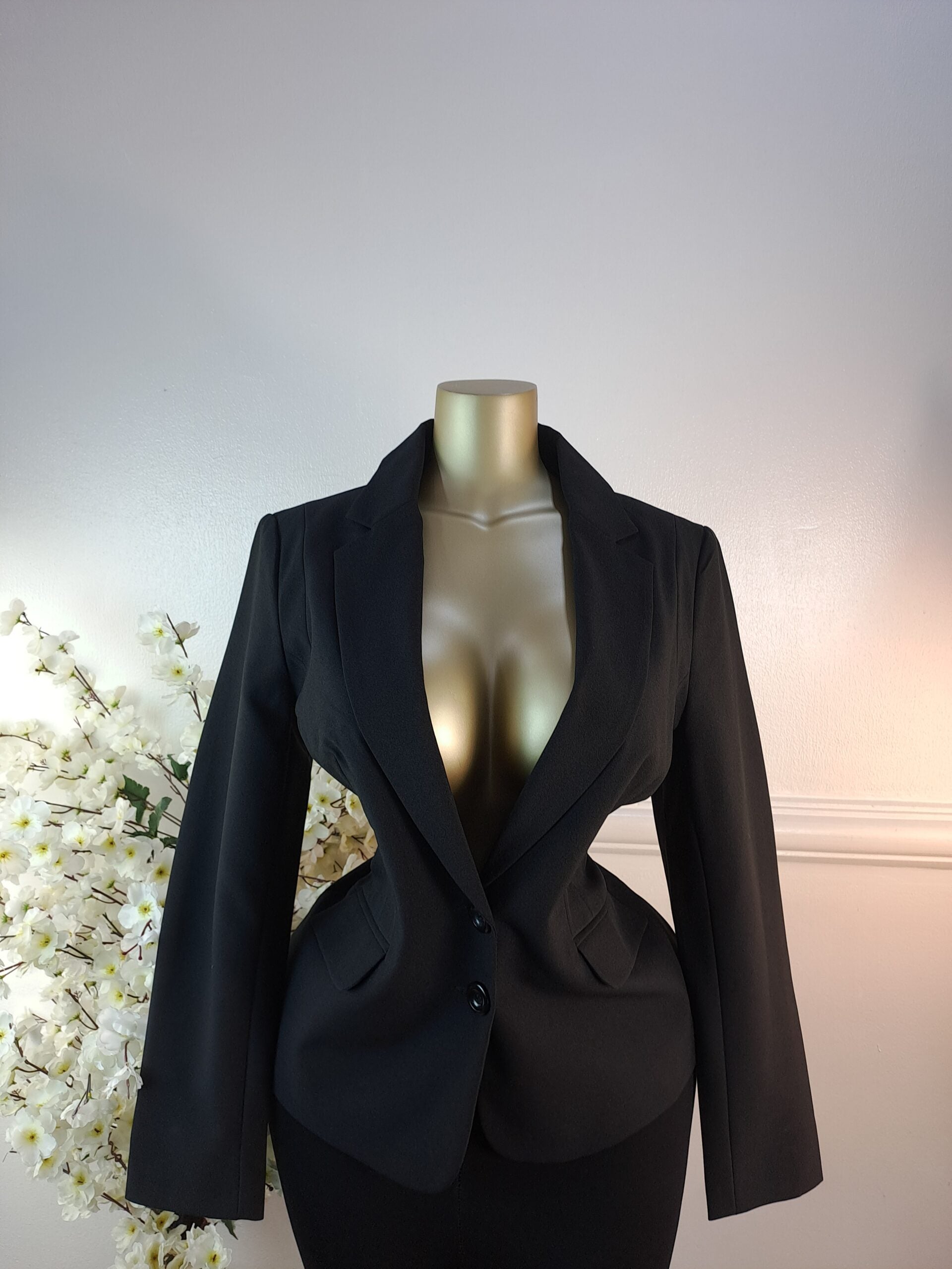 F^F UK SIZE 12 [LENGTH 26 INCHES, BLACK] image 0