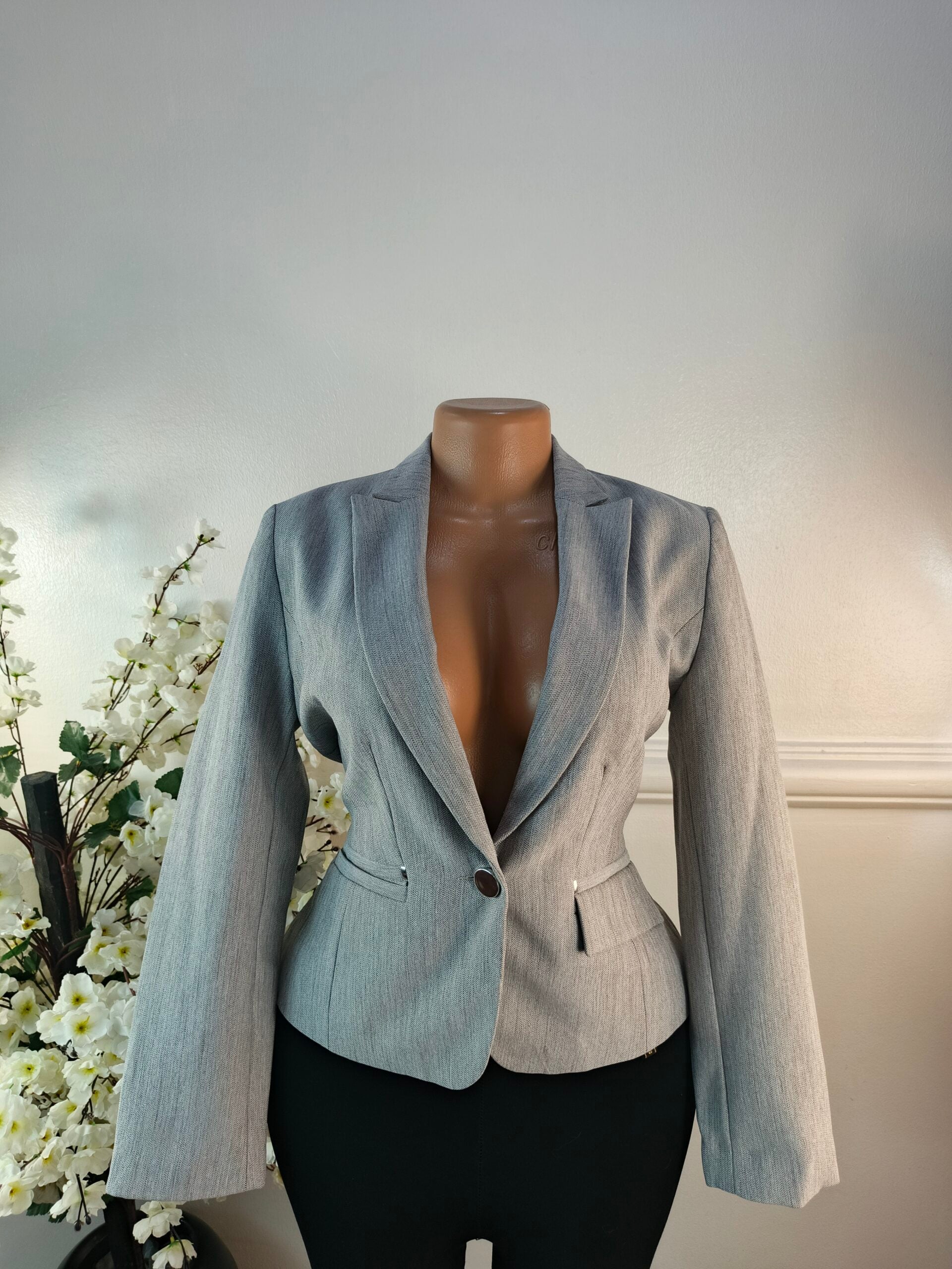 PRIMARK UK SIZE 8 [LENGTH 22 INCHES, GREY] image 0