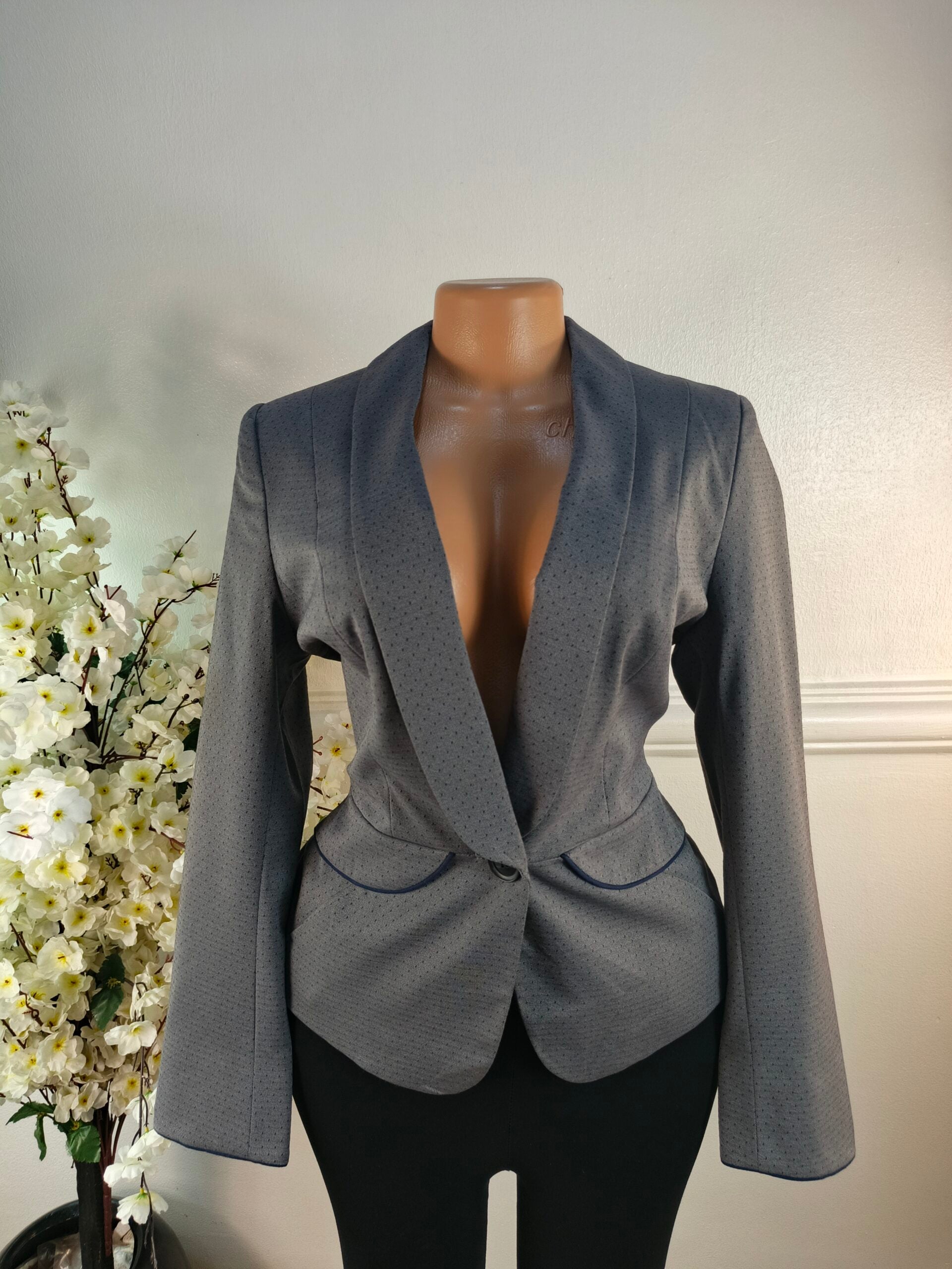 NEXT UK SIZE 10 [LENGTH 26 INCHES, GREY] image 0