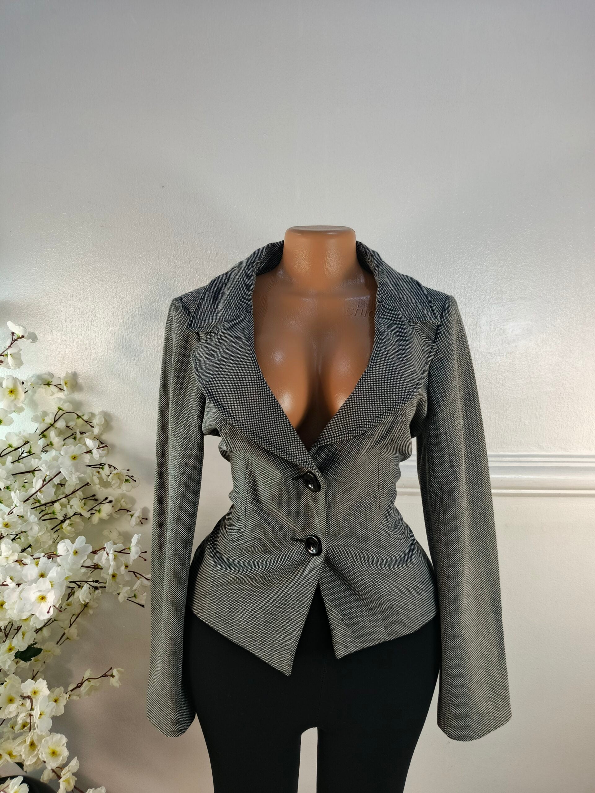 WALLIS UK SIZE 10 [LENGTH 23 INCHES, GREY] image 0