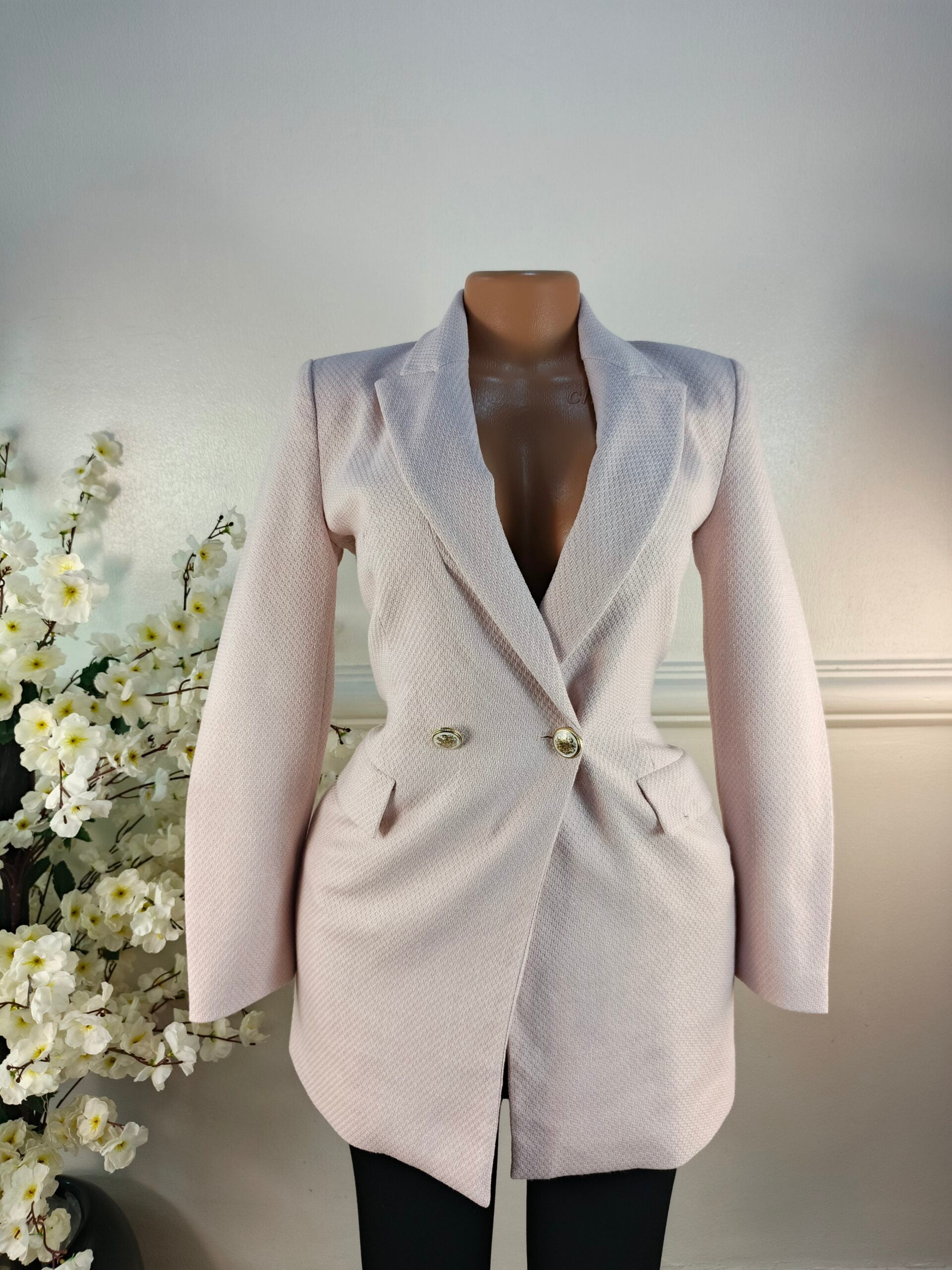 ZARA UK SIZE 6 [LENGTH 31 INCHES, PINK] image 0