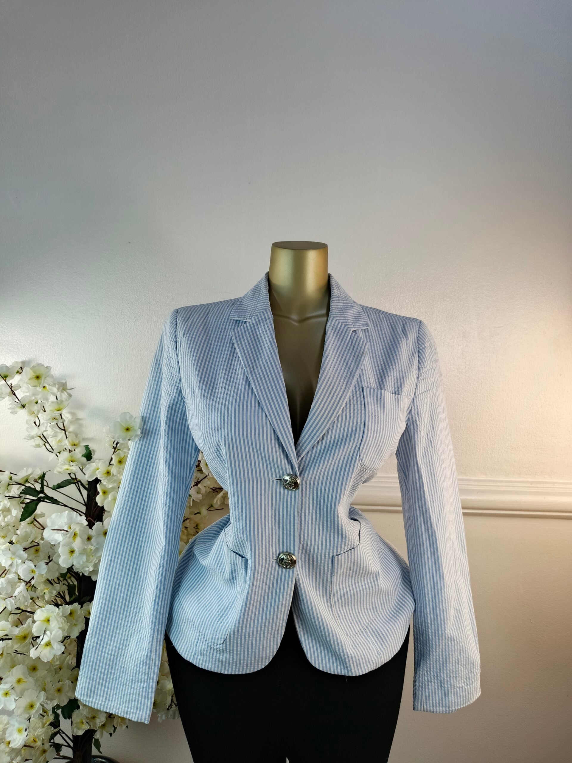 TWIST UK SIZE 12 [LENGTH 26 INCHES, SKY BLUE] image 0