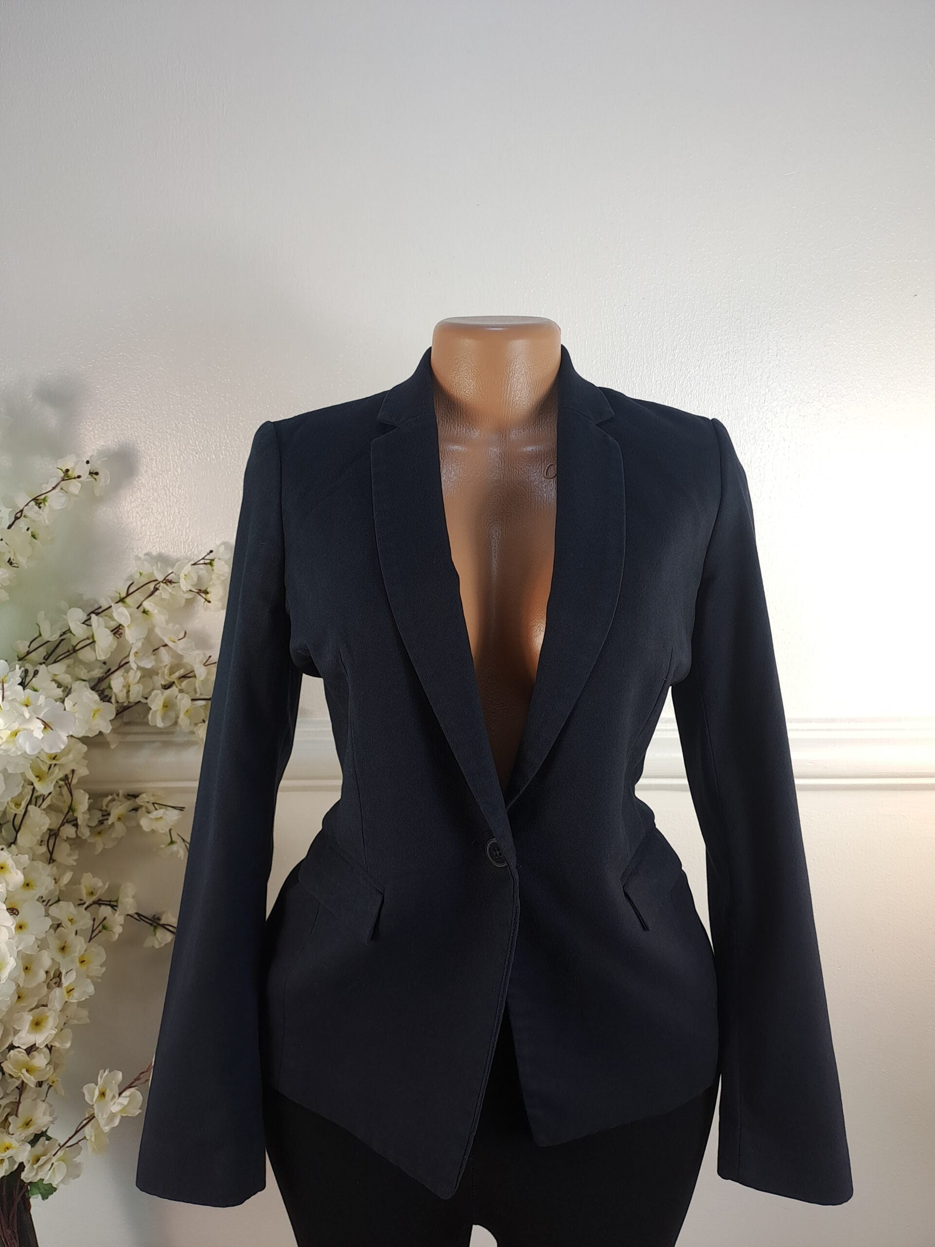 NEXT TAILORING UK SIZE 6 [LENGHT 25 INCHES, NAVY BLUE] image 0