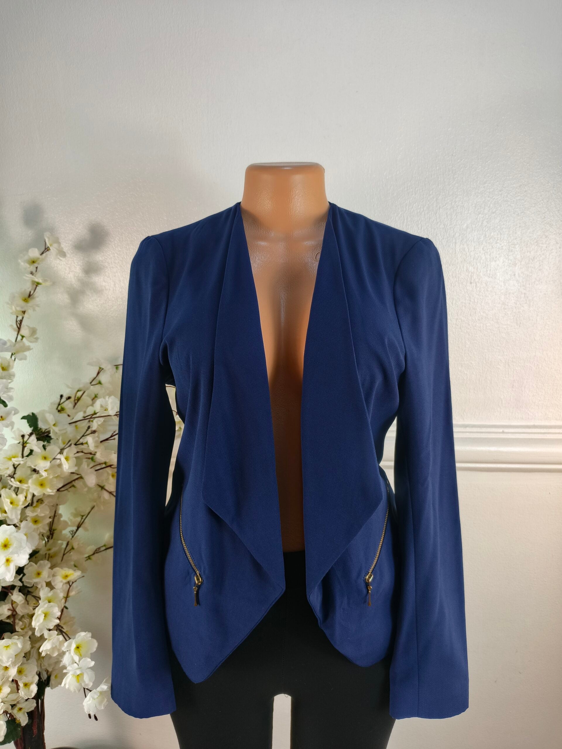 GEORGE UK SIZE 10 [LENGTH 27 INCHES, NAVY BLUE] image 0