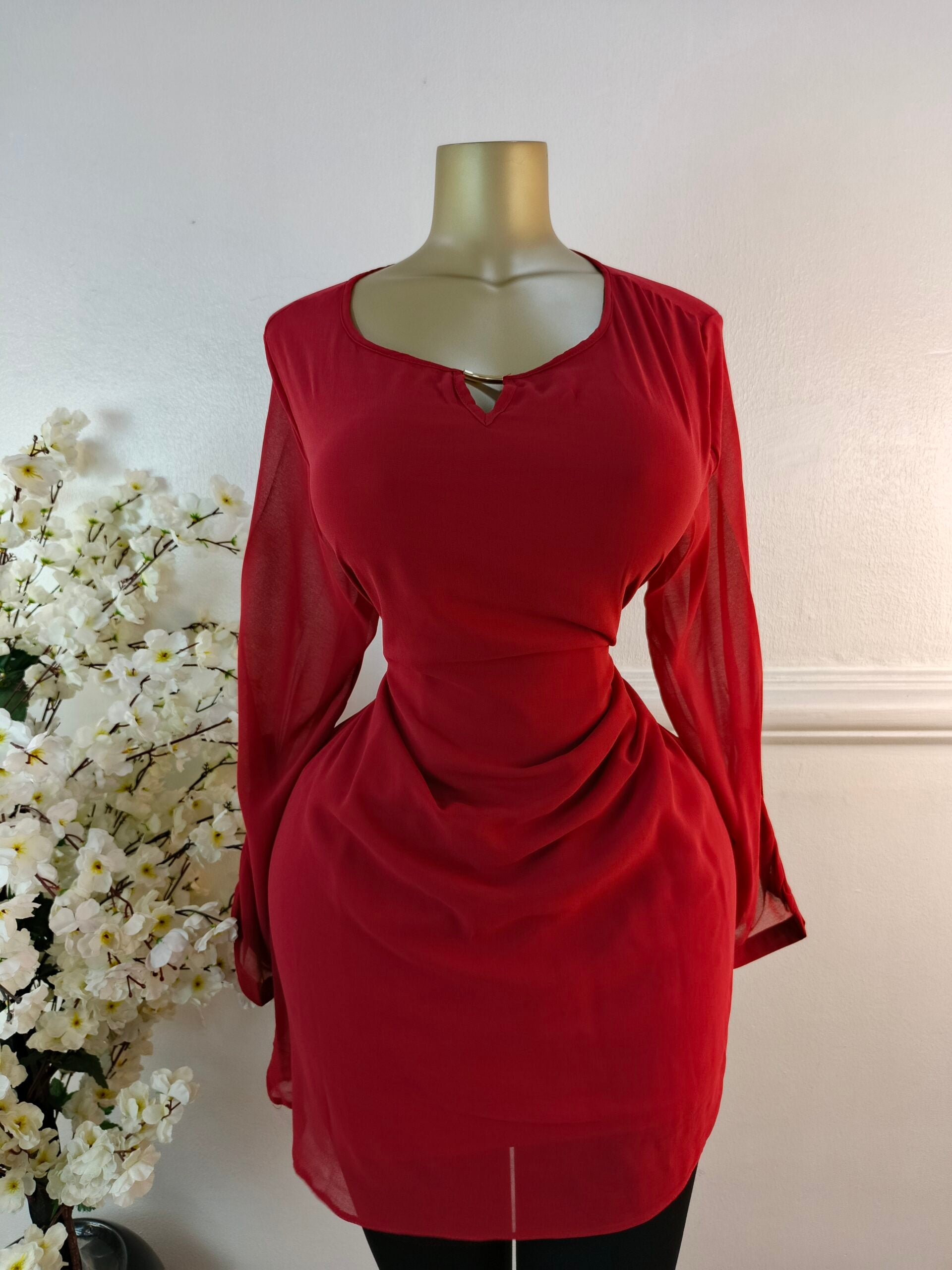 ATMOSPHERE UK SIZE 16 [OX BLOOD] image 0