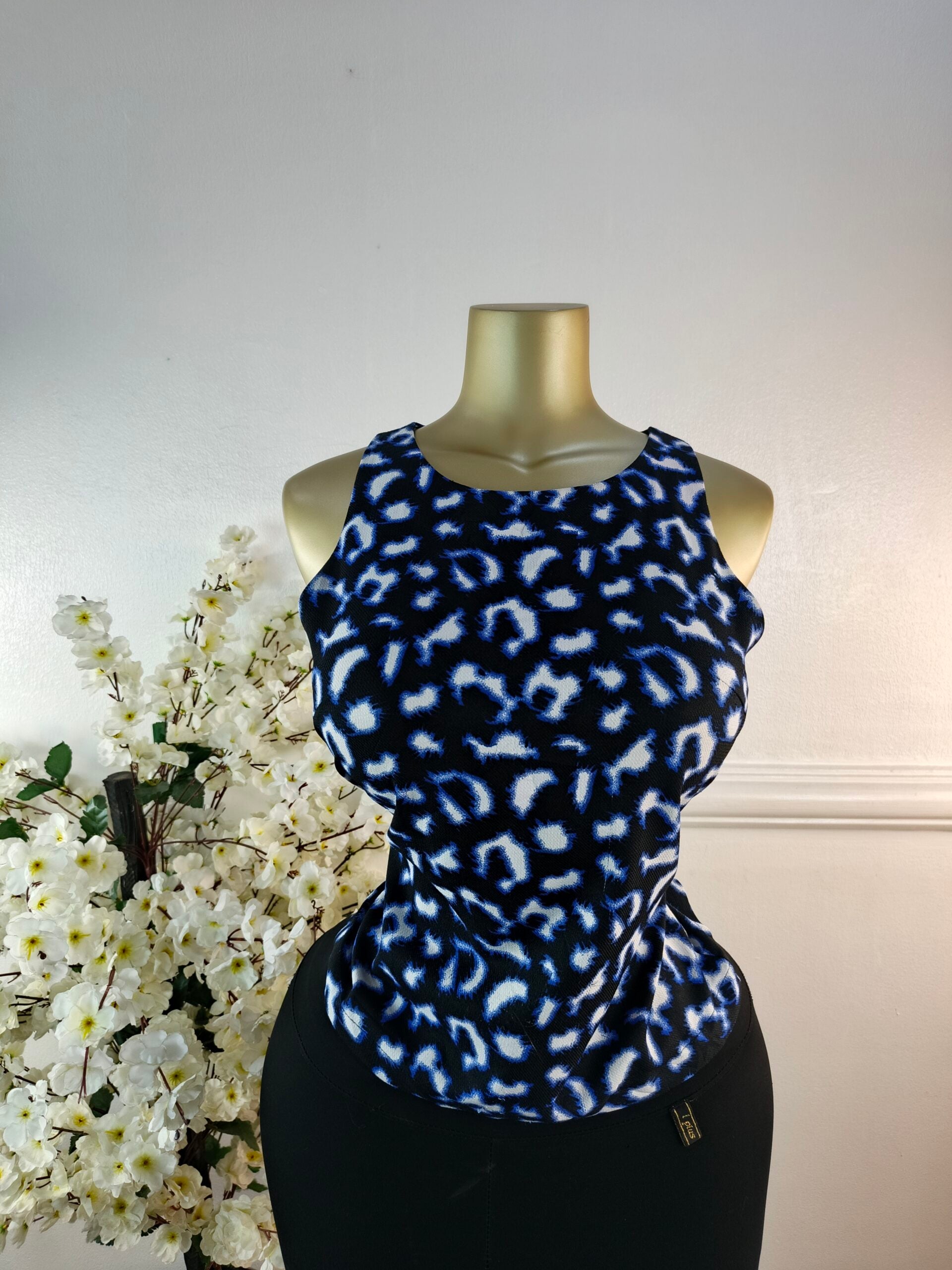 GLAMOROUS UK SIZE 10 [BLUE] image 0