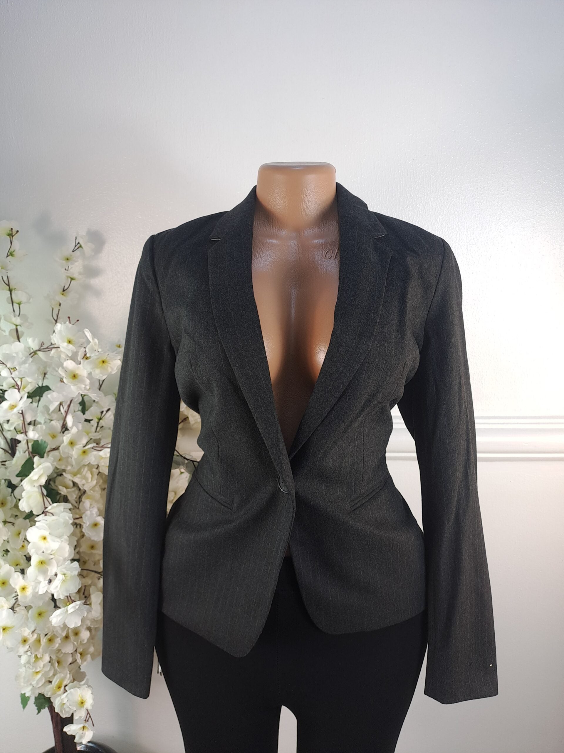 NEXT TAILORING UK SIZE 10 [LENGTH 26 INCHES, ASH] image 0
