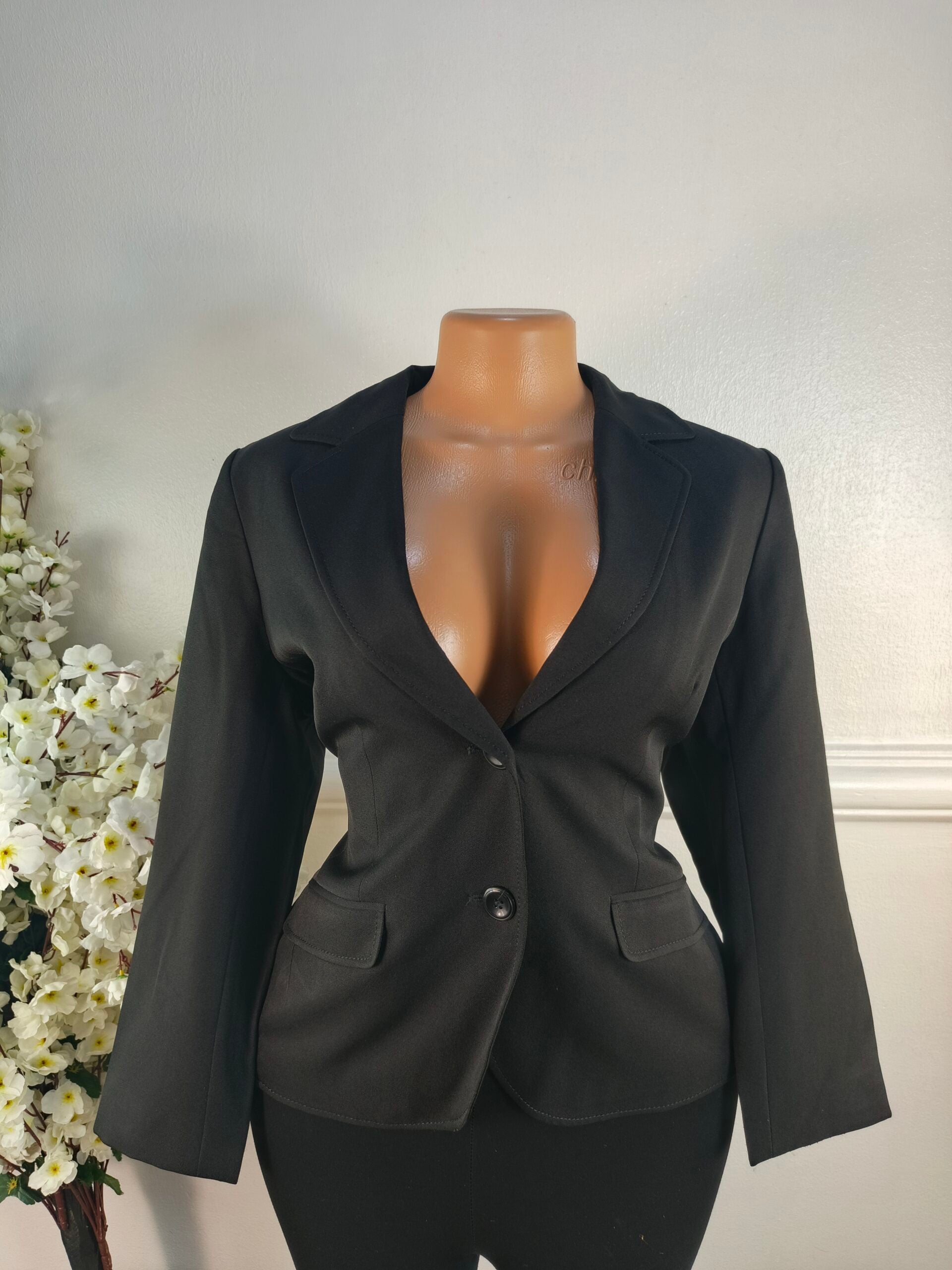 BLISS PETITE UK SIZE 12 [LENGHT 23 INCHES, BLACK] image 0