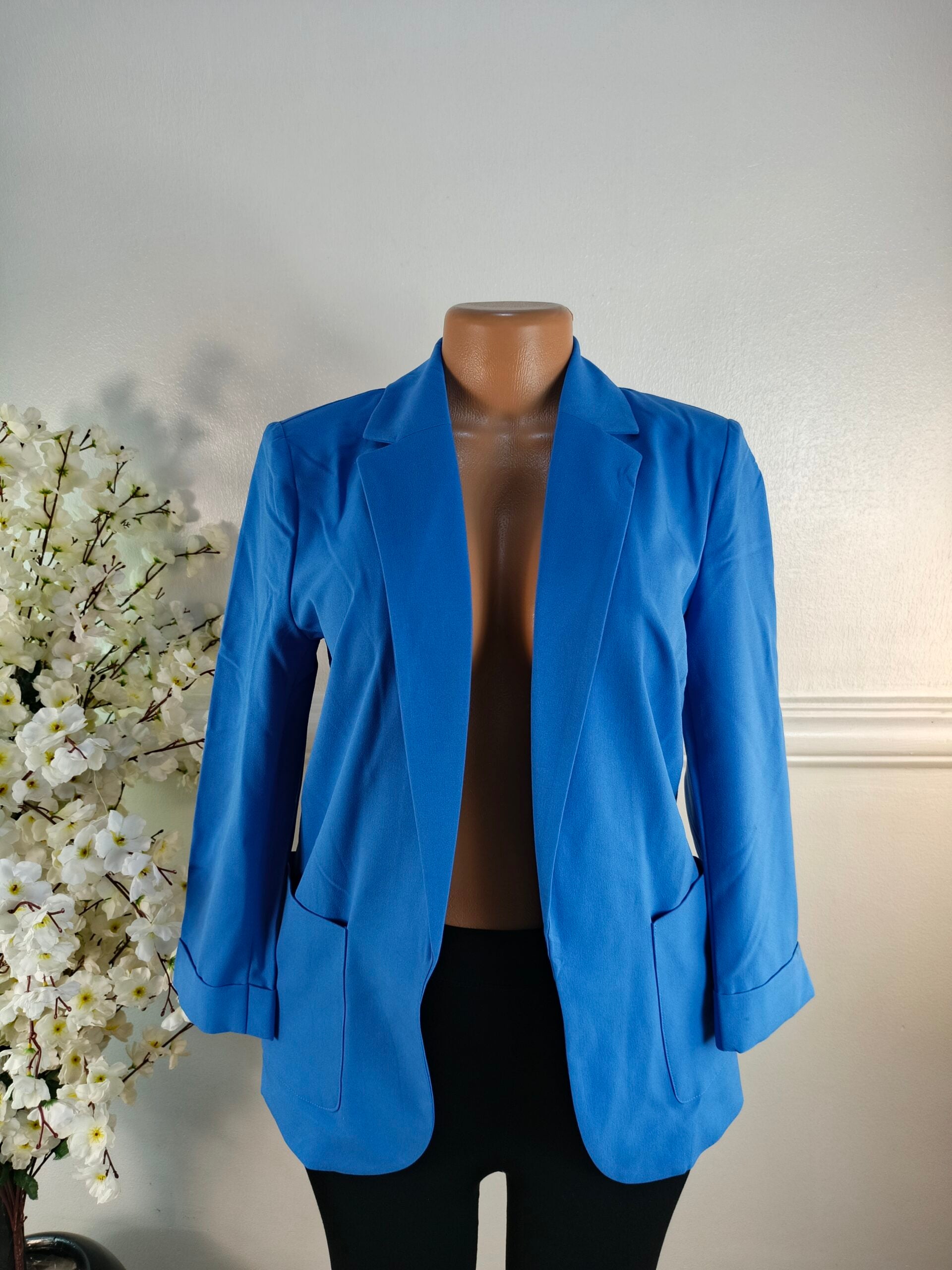 M&amp;S UK SIZE 10 [LENGTH 28 INCHES, BLUE] image 0