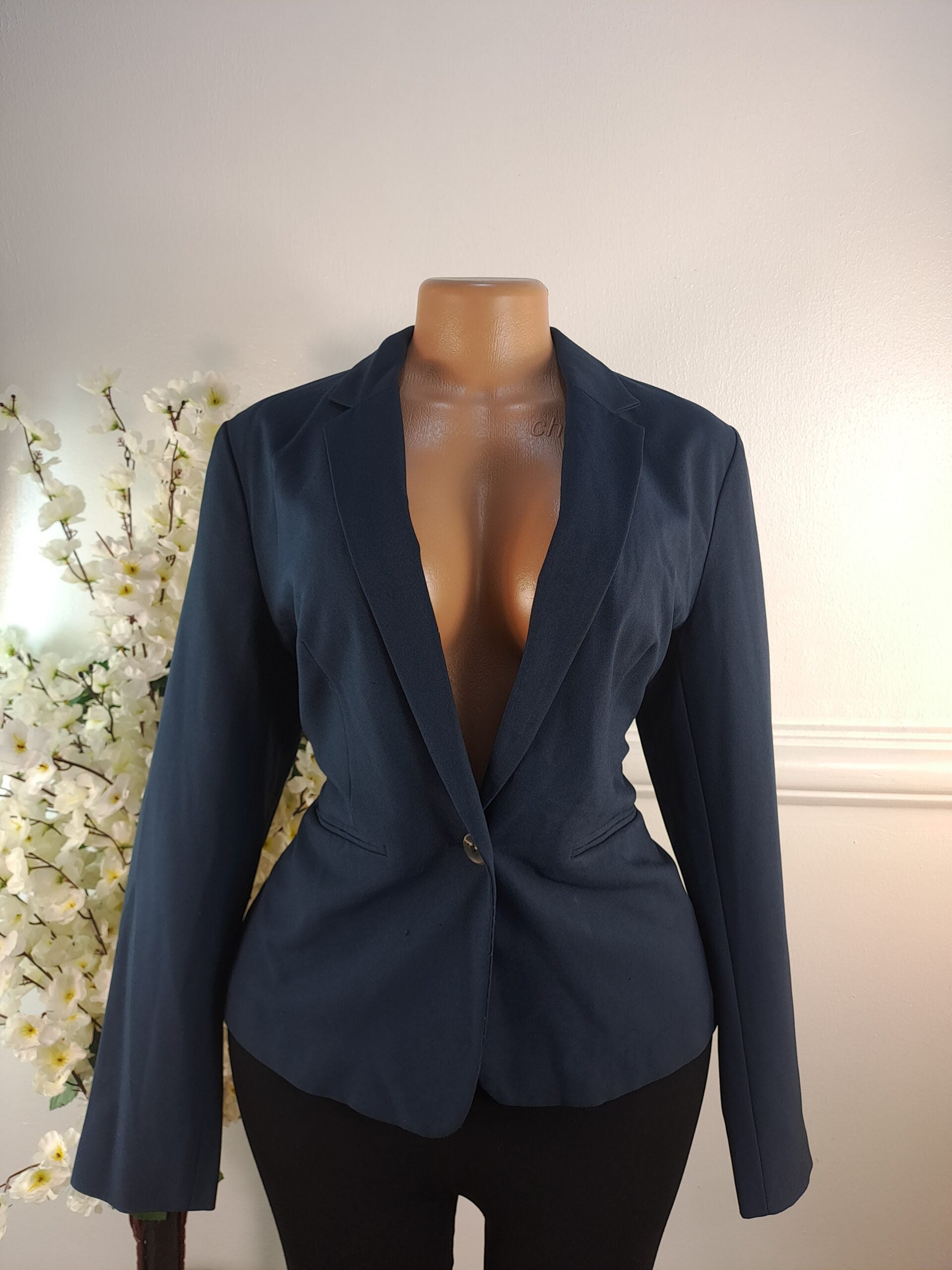ATMOSPHERE UK SIZE 10 [LENGTH 25 INCHES, NAVY BLUE] image 0