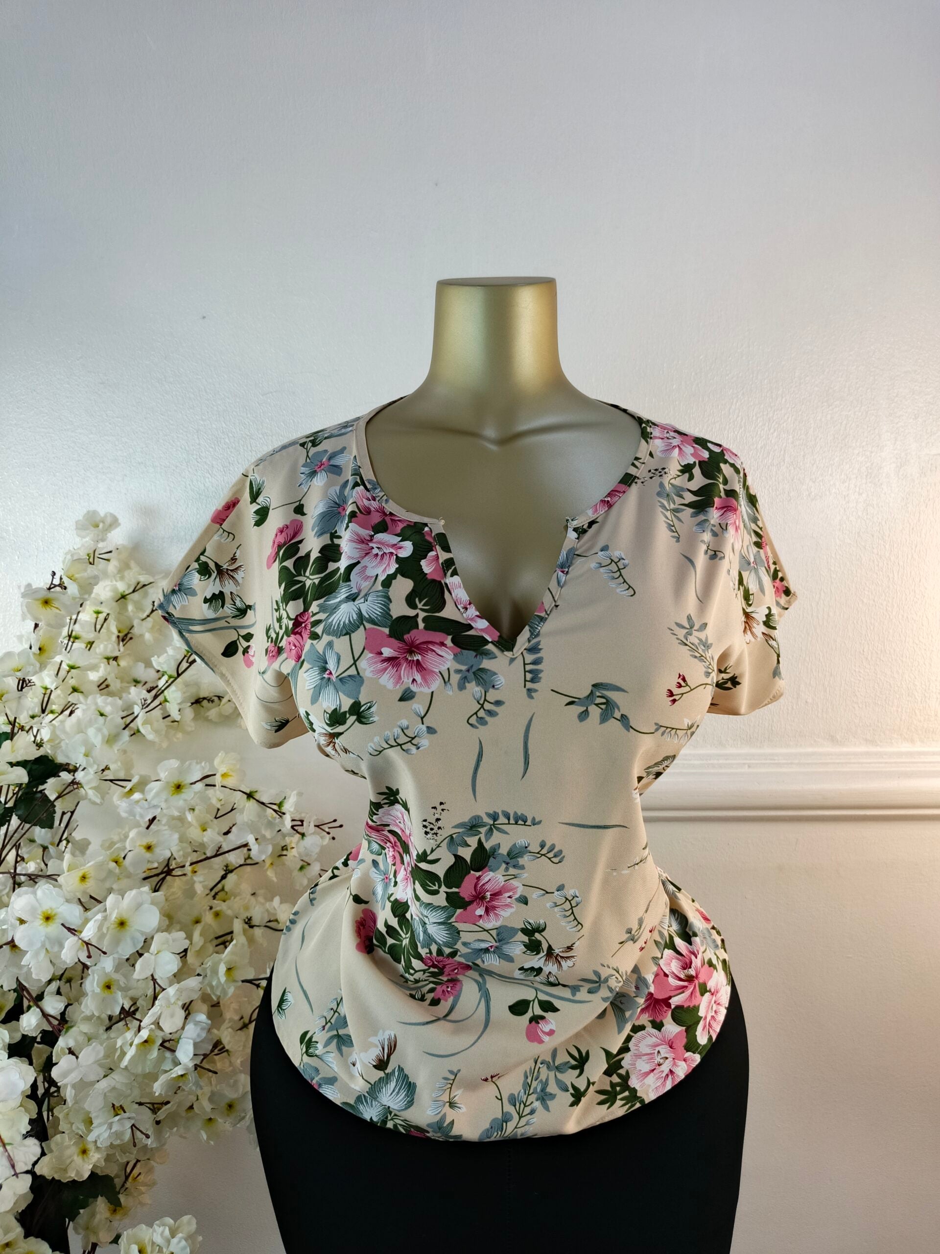 TOP UK SIZE 16 [PEACH] image 0