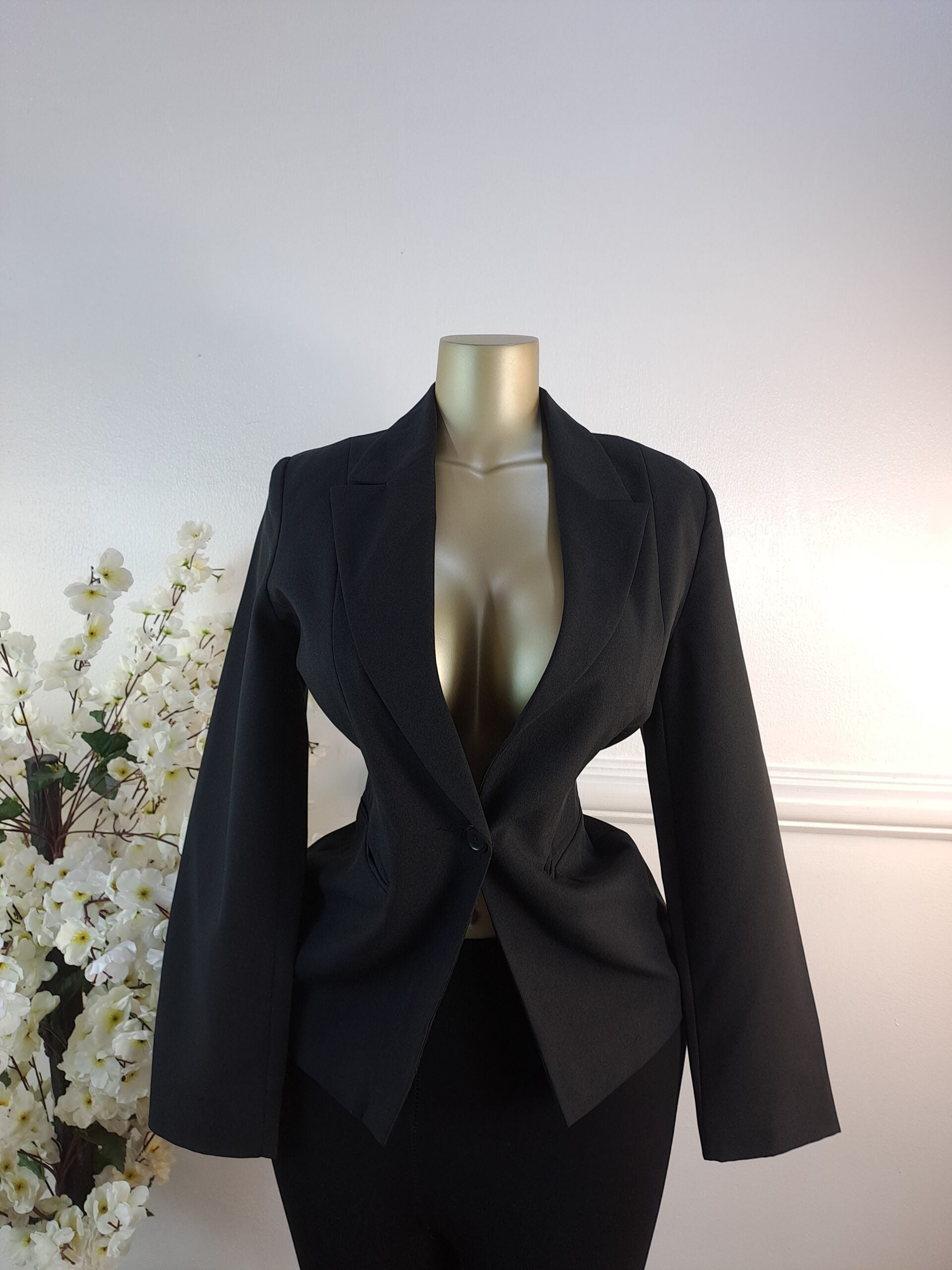 NL COLLECTION UK SIZE 10 [LENGTH 27 INCHES, BLACK] image 0