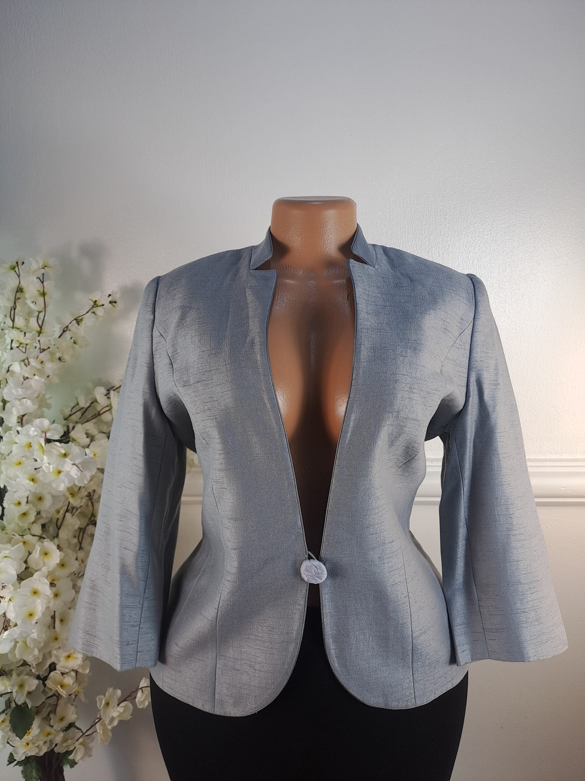 JACQUES VERT UK SIZE 10 [LENGHT 23 INCHES, GREY] image 0