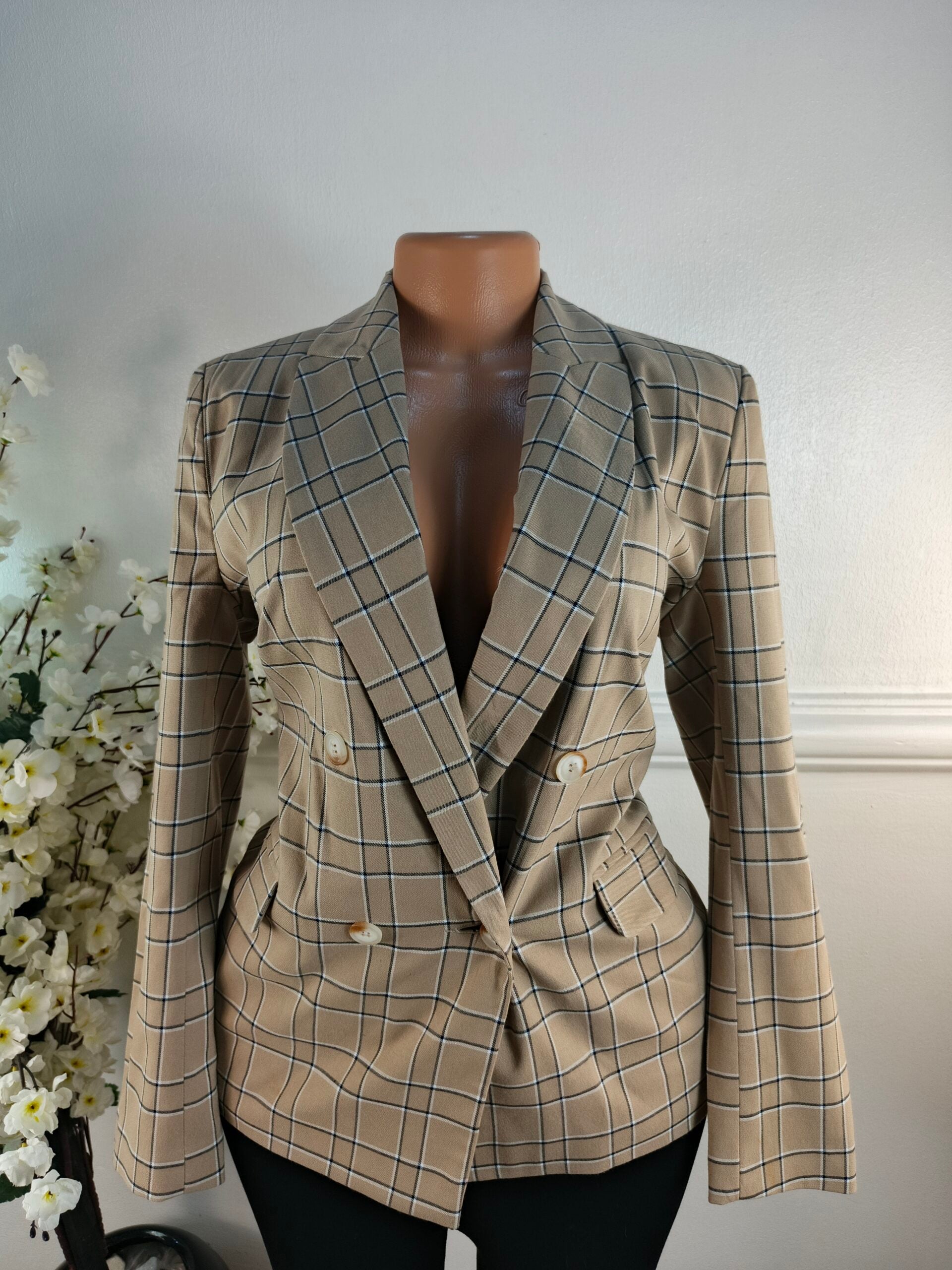 RIVER ISLAND UK SIZE 8 [LENGHT 27 INCHES, BROWN] image 0