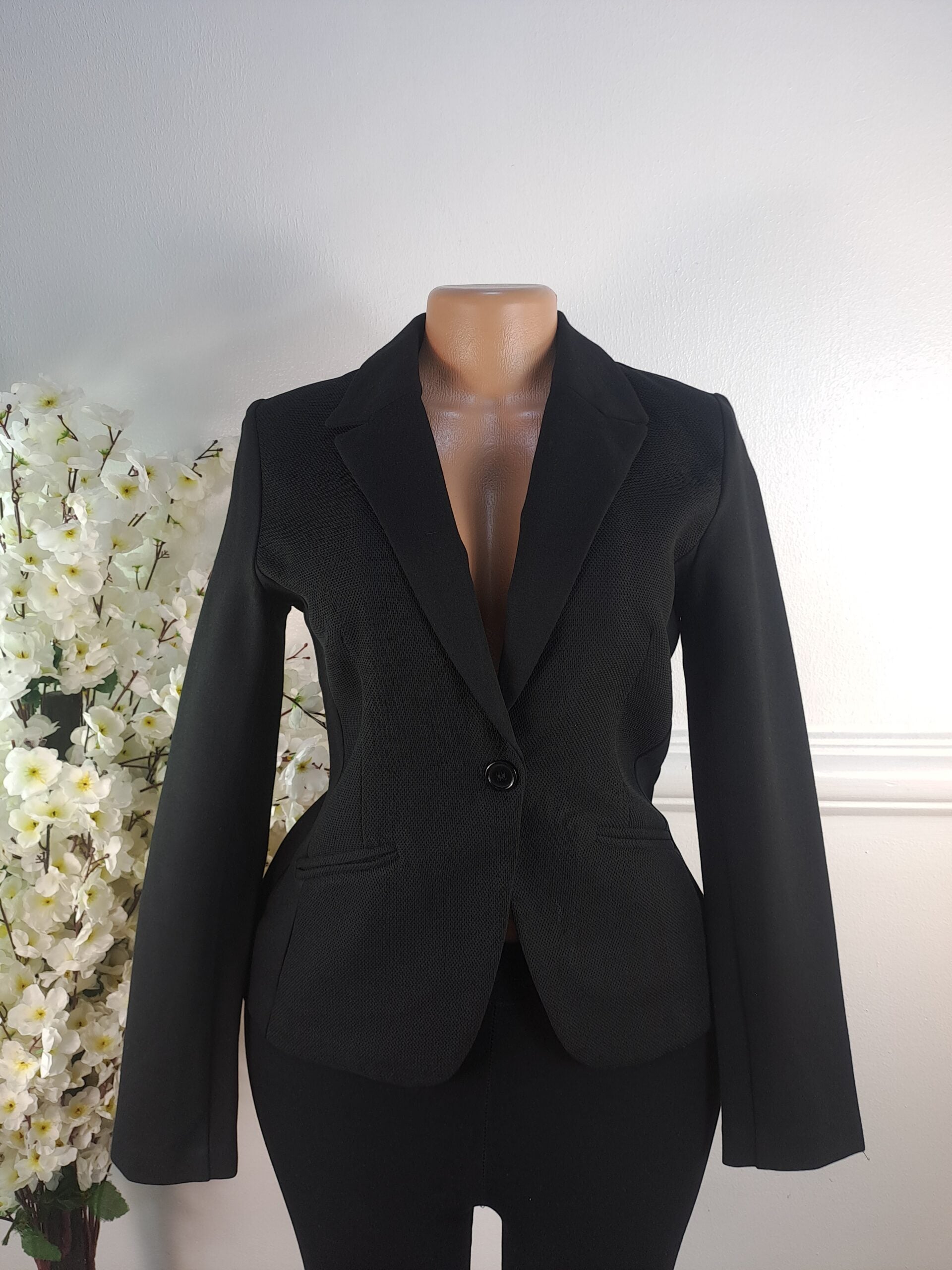 MONTON UK SIZE 6 [LENGTH 23 INCHES, BLACK] image 0