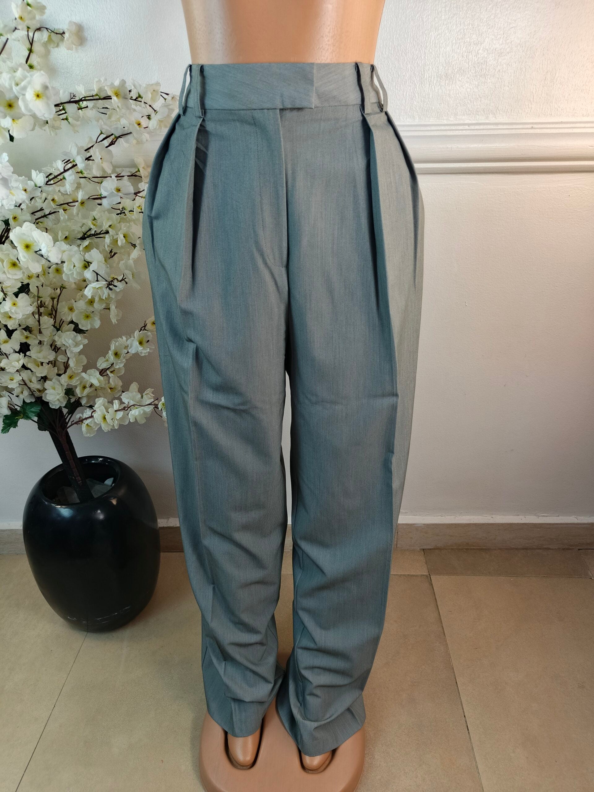 ASOS UK SIZE 16 [LENGTH 48 INCHES, GREY] image 0