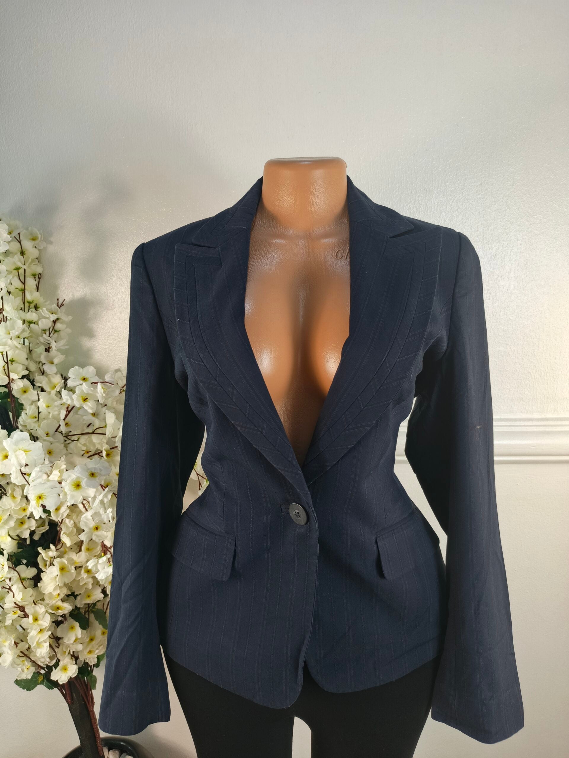 NEXT WOMAN UK SIZE 10 [LENGHT 26 INCHES, NAVY BLUE] image 0