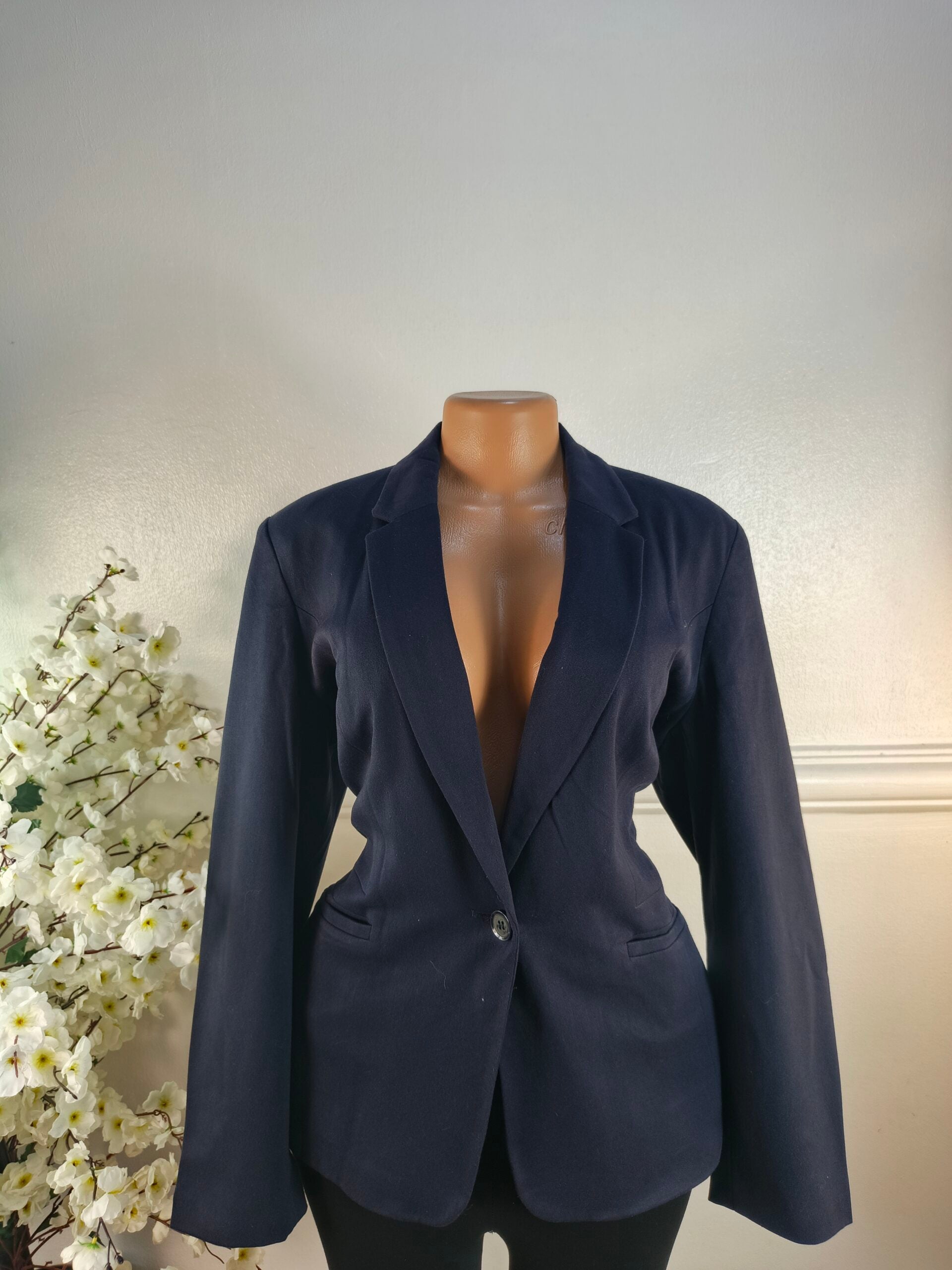 THE COLLECTION UK SIZE 16 [LENGTH 28 INCHES, NAVY BLUE] image 0