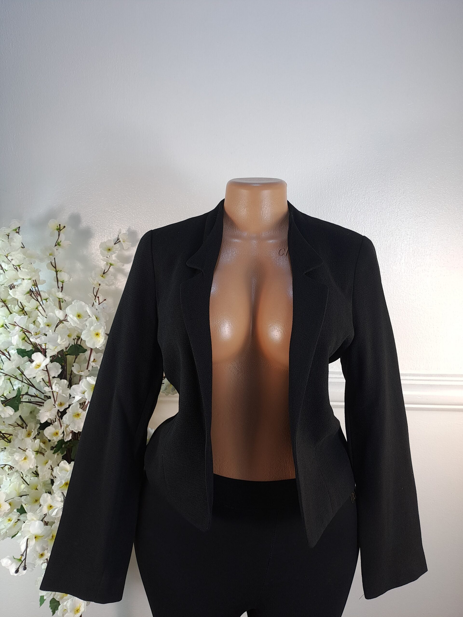 TOPSHOP UK SIZE 10 [LENGTH 22 INCHES, BLACK] image 0