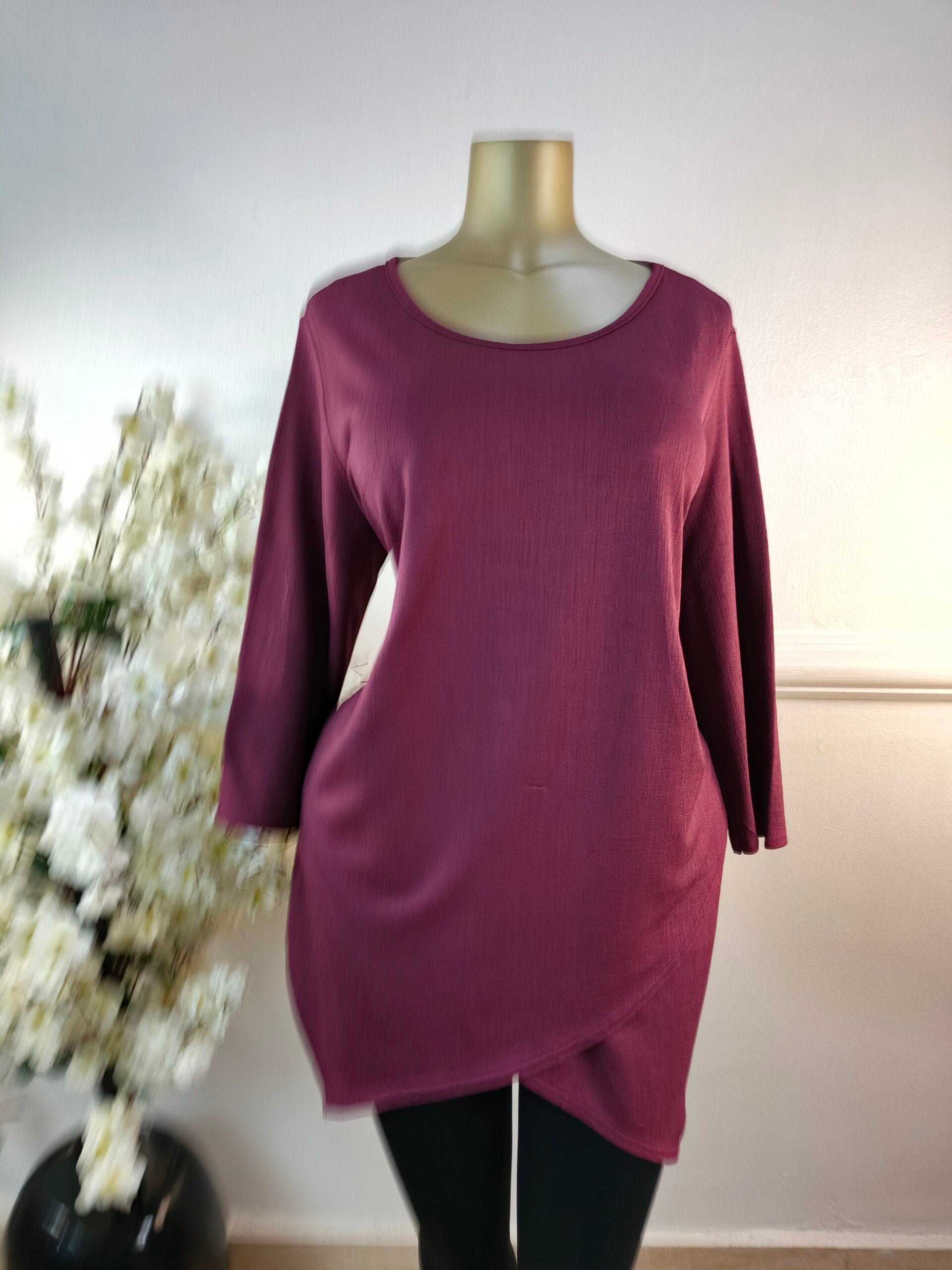 TOP UK SIZE 22 [WINE] image 0