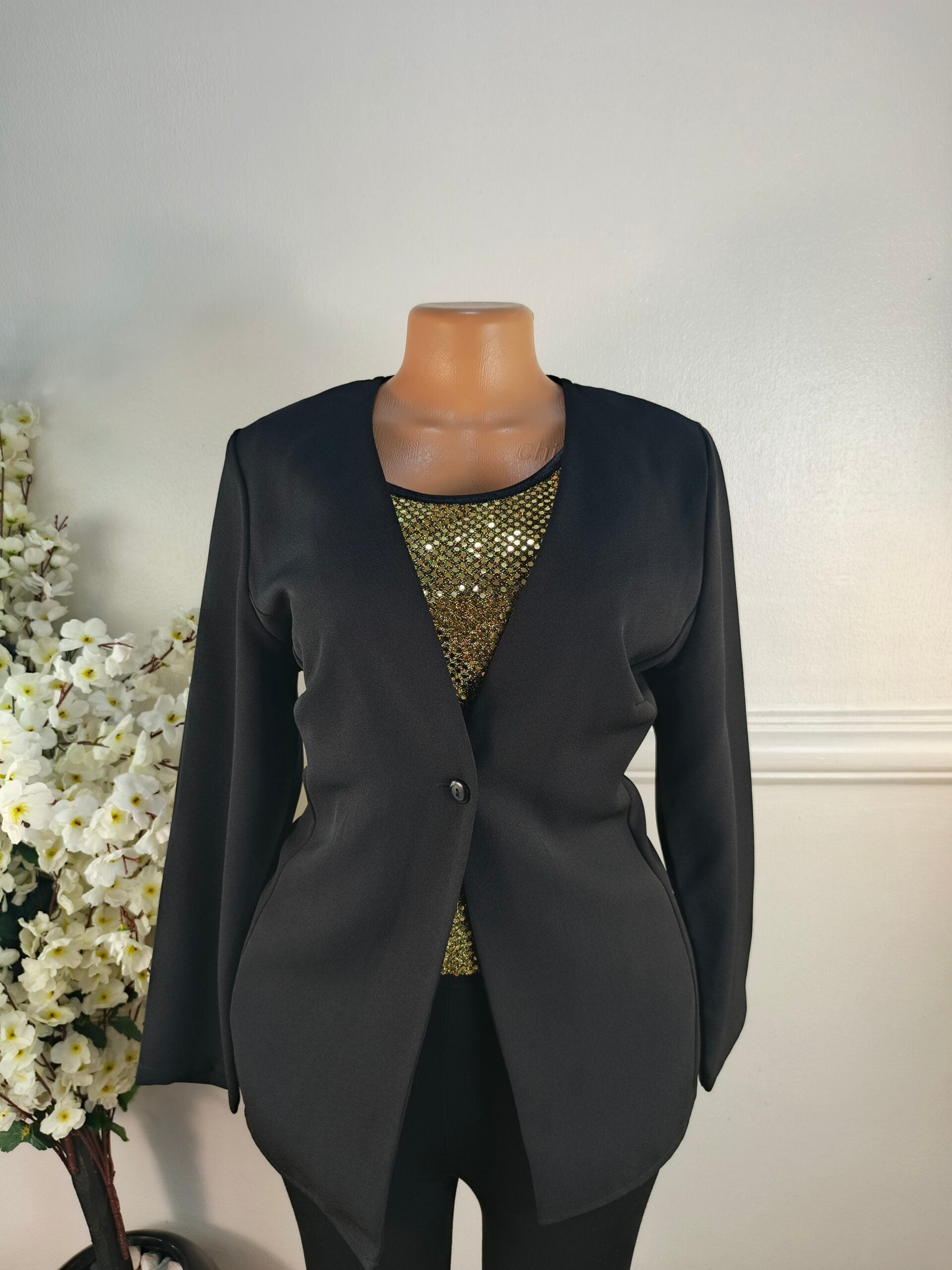 BONMARCHE UK SIZE 12 [LENGHT 29 INCHES, BLACK] image 0