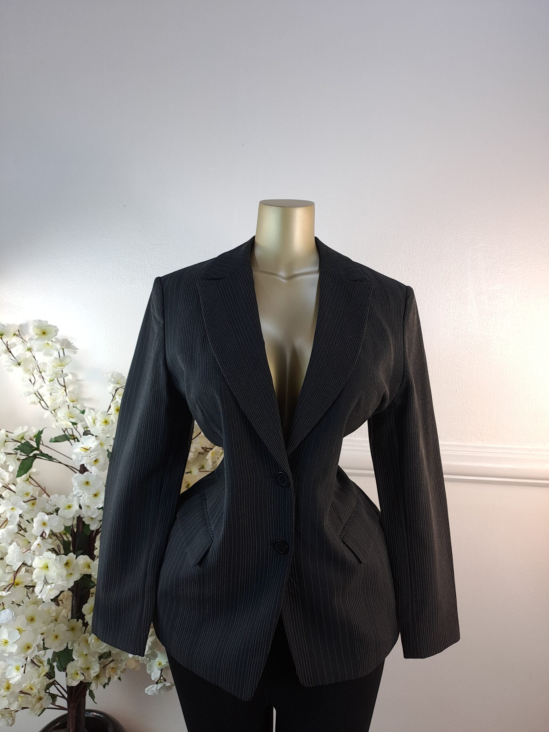MARK &amp; SPENCER UK SIZE 14 [LENGTH 29 INCHES, BLACK] image 0