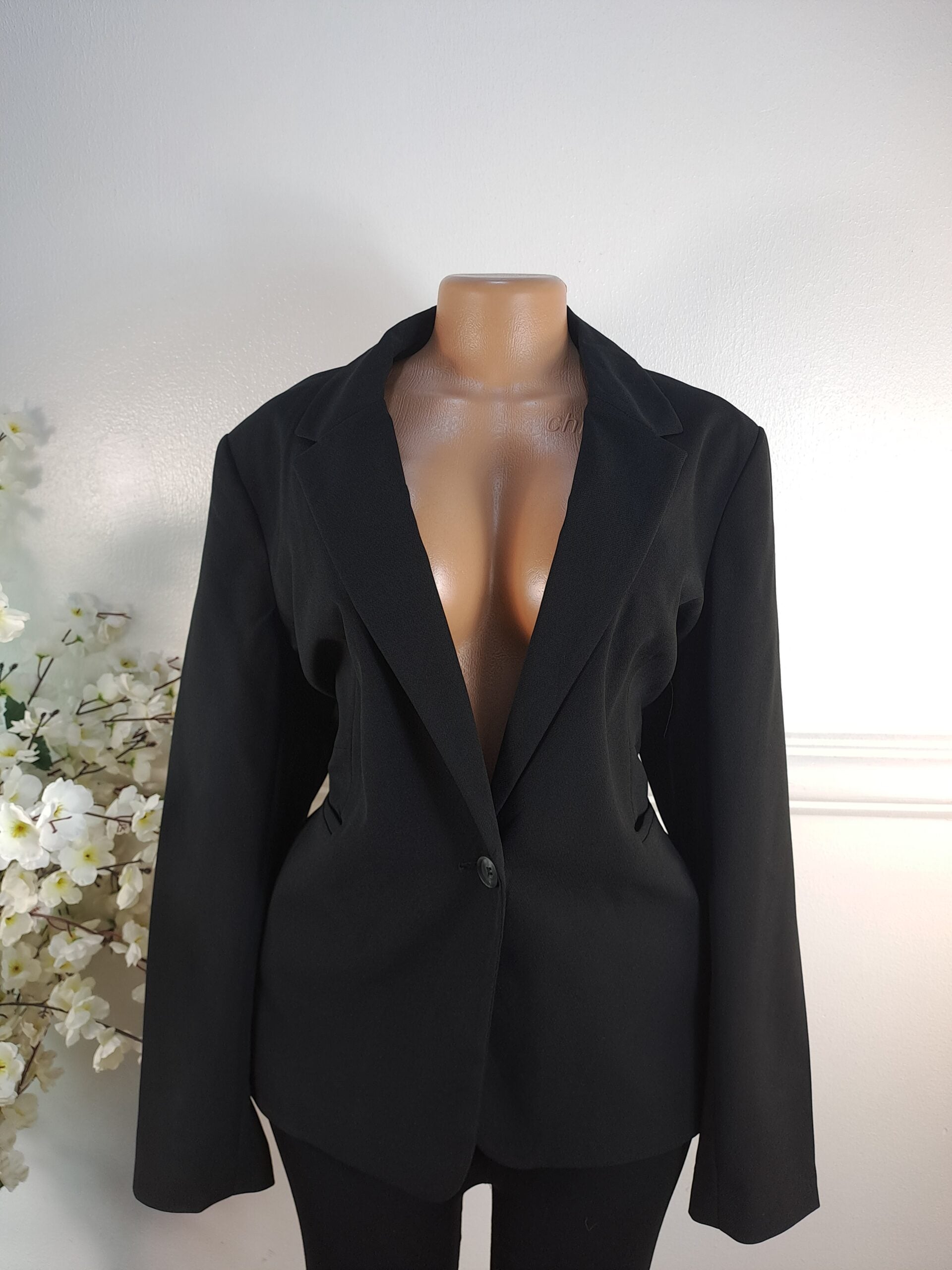 DOROTHY PERKINS UK SIZE 18 [LENGTH 28 INCHES, BLACK] image 0