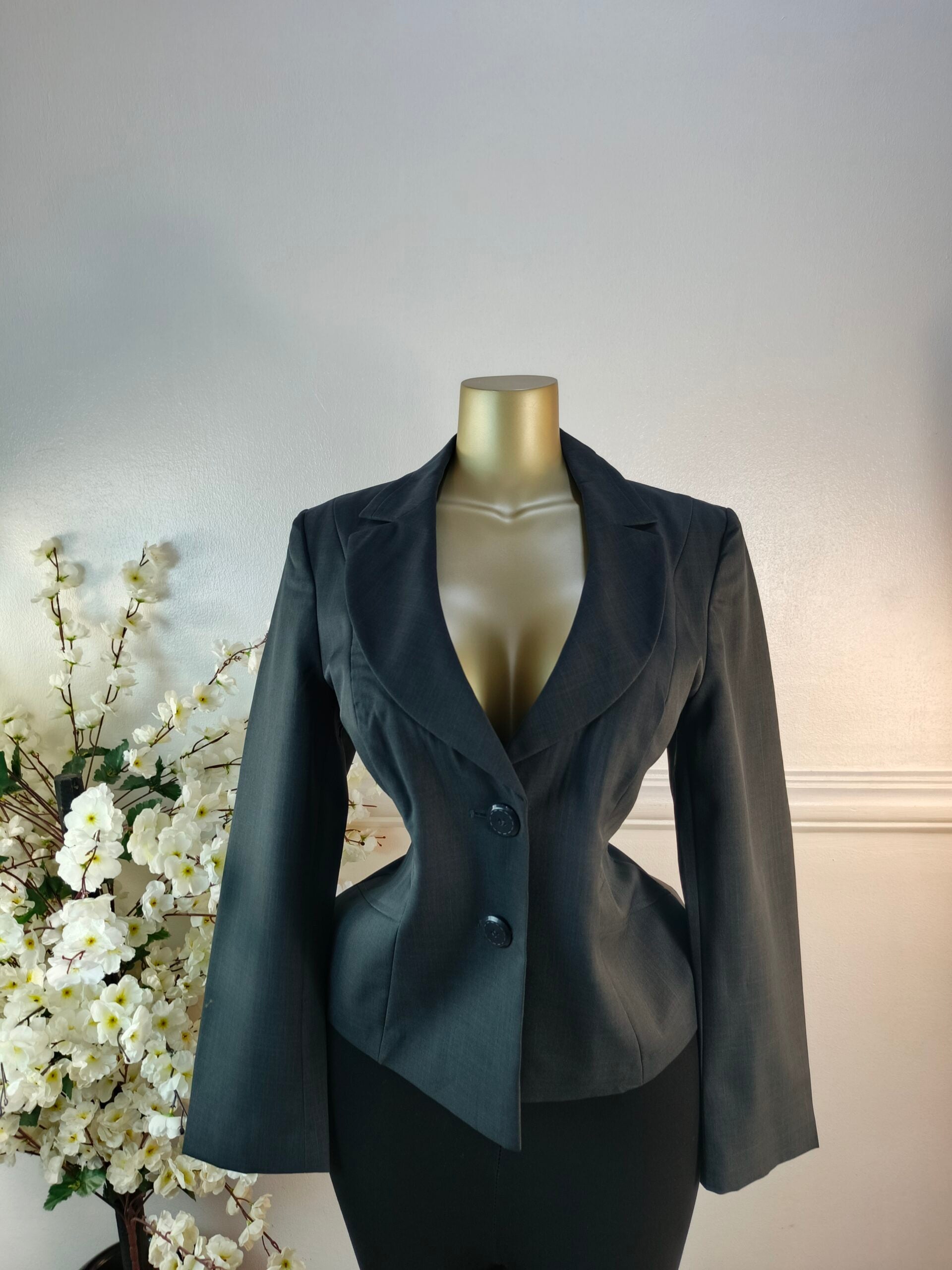 DEBENHAMS UK SIZE 14 [LENGTH 25 INCHES, ASH] image 0