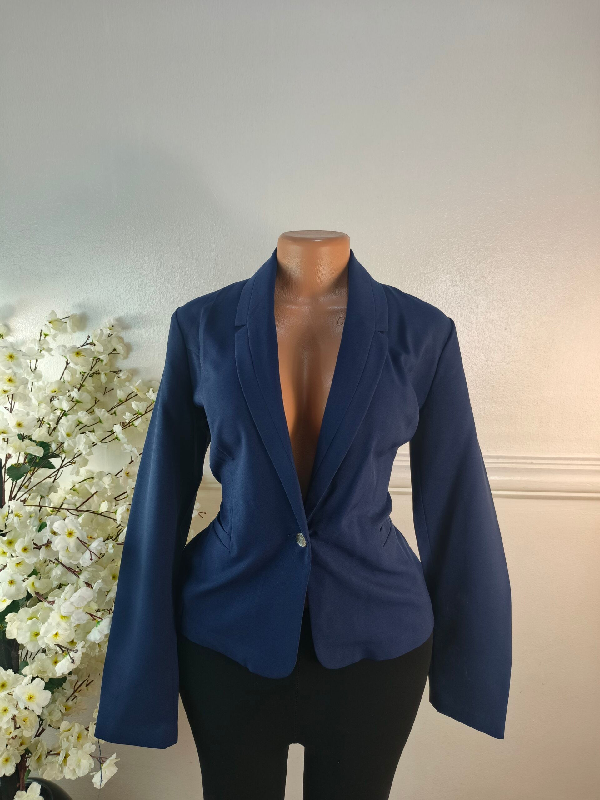 ATMOSPHERE UK SIZE 8 [LENGTH 25 INCHES, NAVY BLUE] image 0