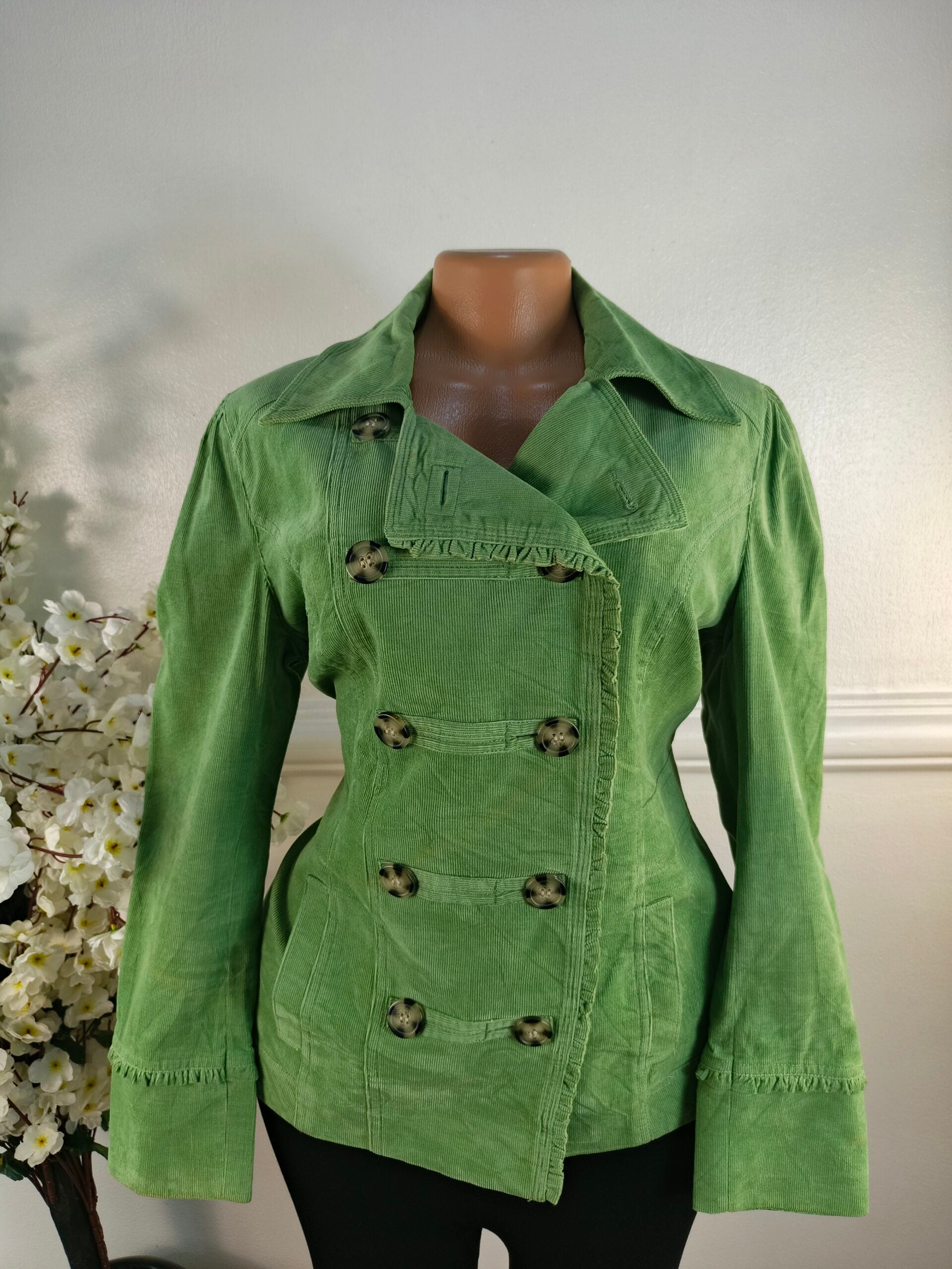 PER UNA UK SIZE 12 [LENGHT 26 INCHES, GREEN] image 0