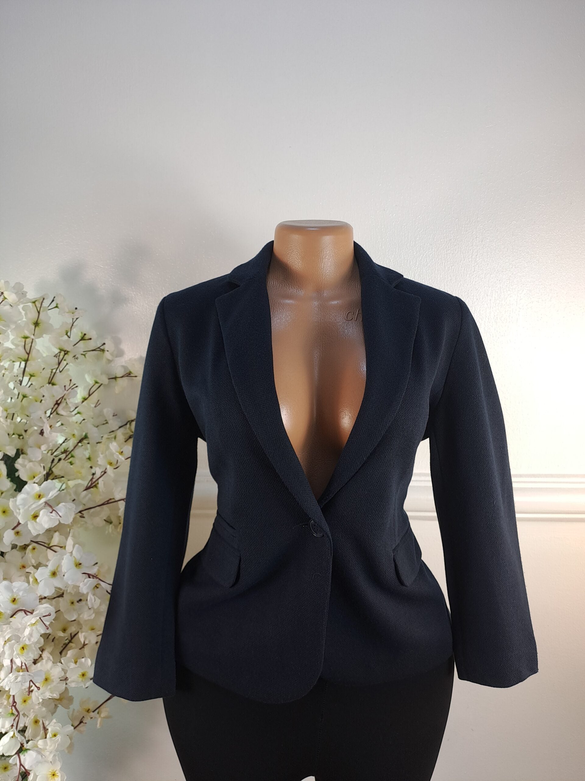 NEW LOOK UK SIZE 8 [LENGTH 23 INCHES, NAVY BLUE] image 0