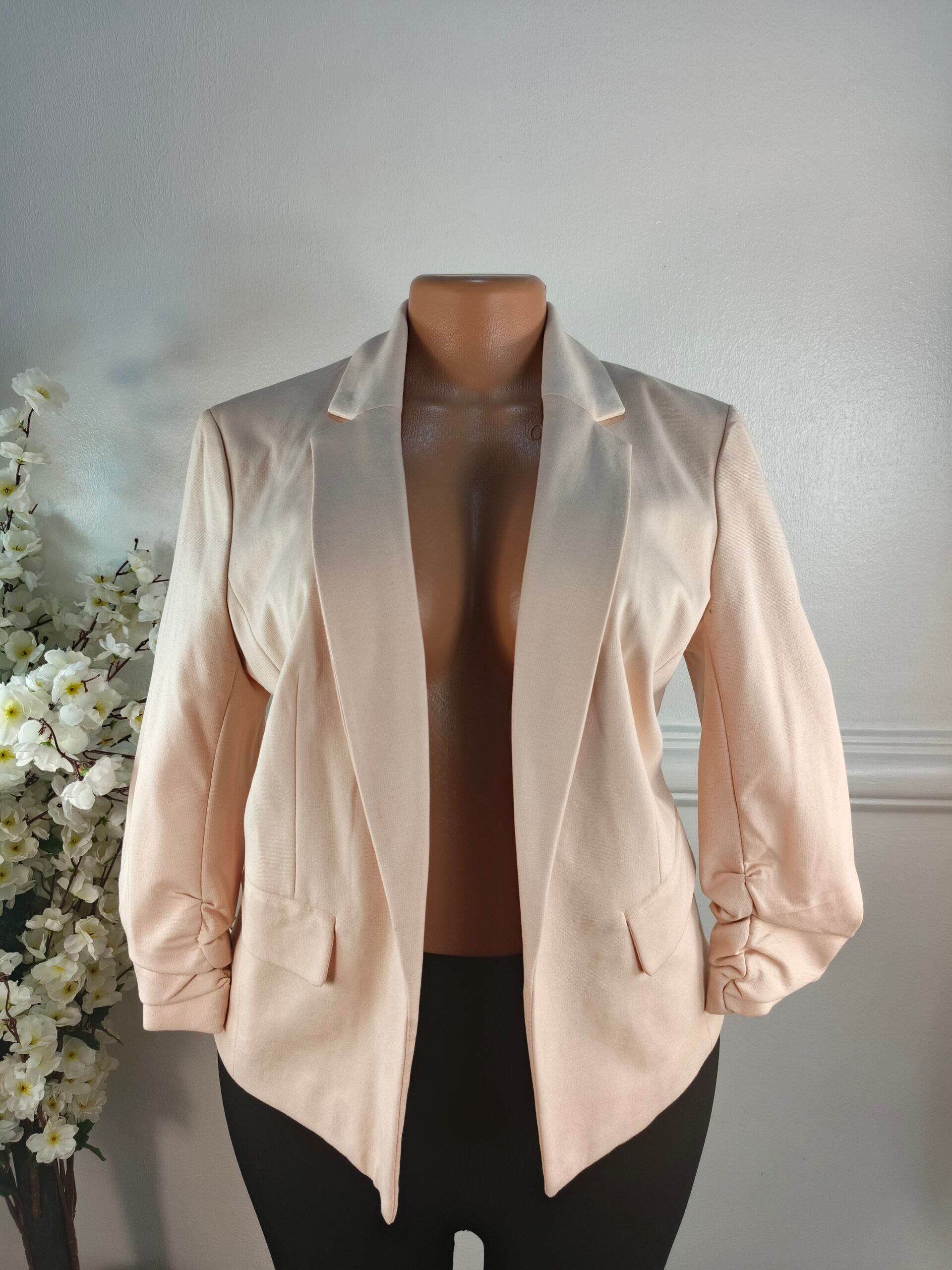 MISS SELFRIDGE UK SIZE 10 [LENGHT 24 INCHES, CREAM] image 0