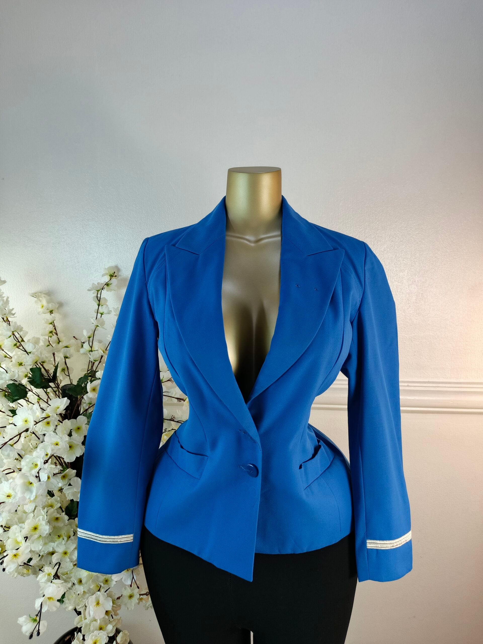 MARTVISSER UK SIZE 10 [LENGTH 25 INCHES, BLUE] image 0