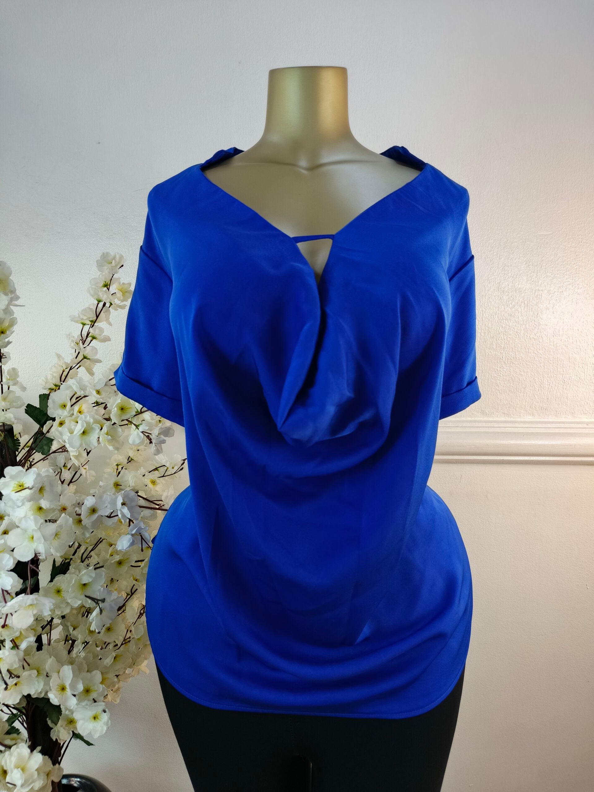 SHEIN CURVE UK SIZE 22 [BLUE] image 0